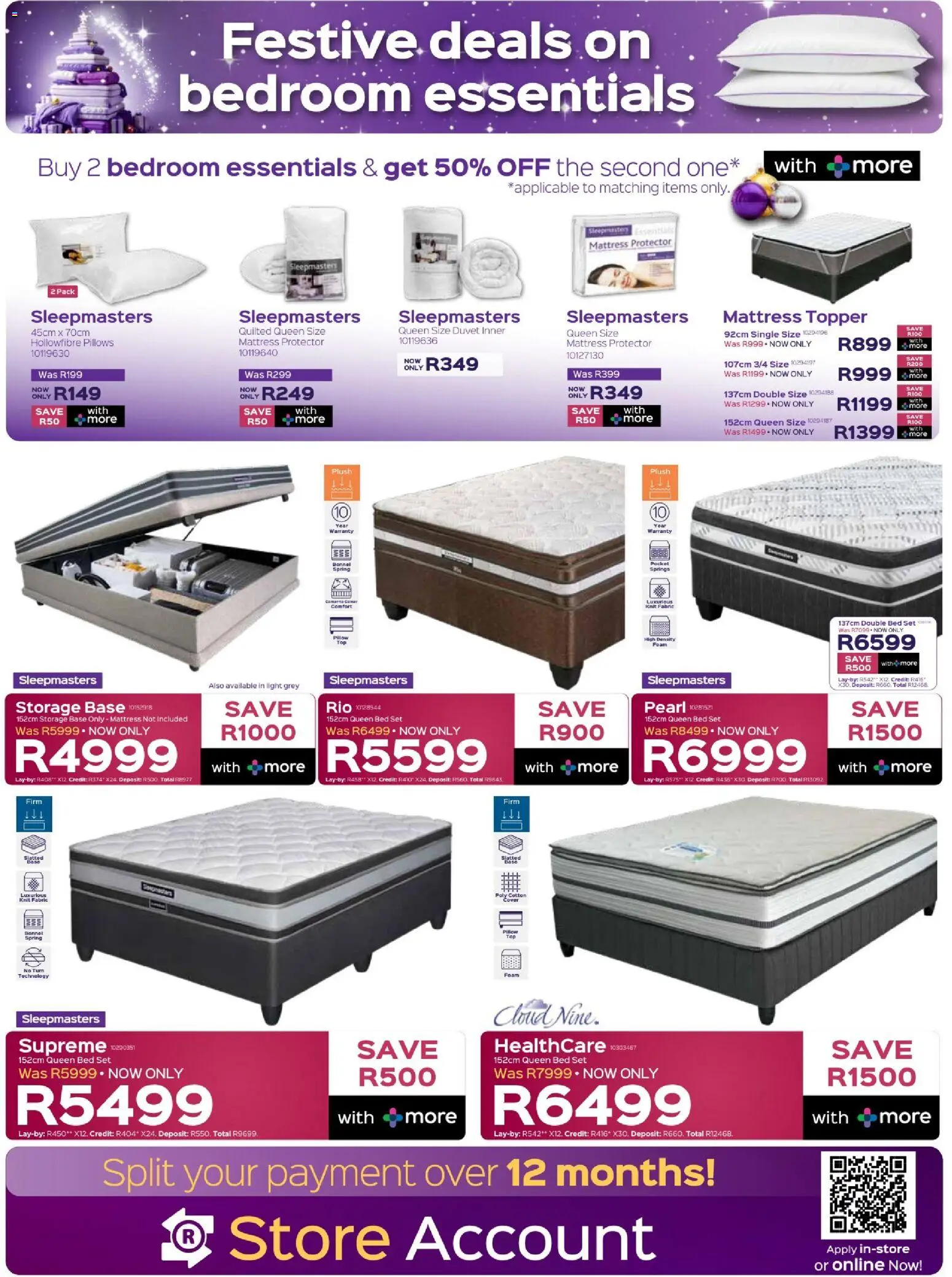 New Sleepmasters catalogue – valid from 02.12.2025 | Page: 7 | Products: Duvet, Double bed, Mattress, Foam New Sleepmasters catalogue – valid from 02.12.2025 | Page: 7 | Products: Duvet, Double bed, Mattress, Foam