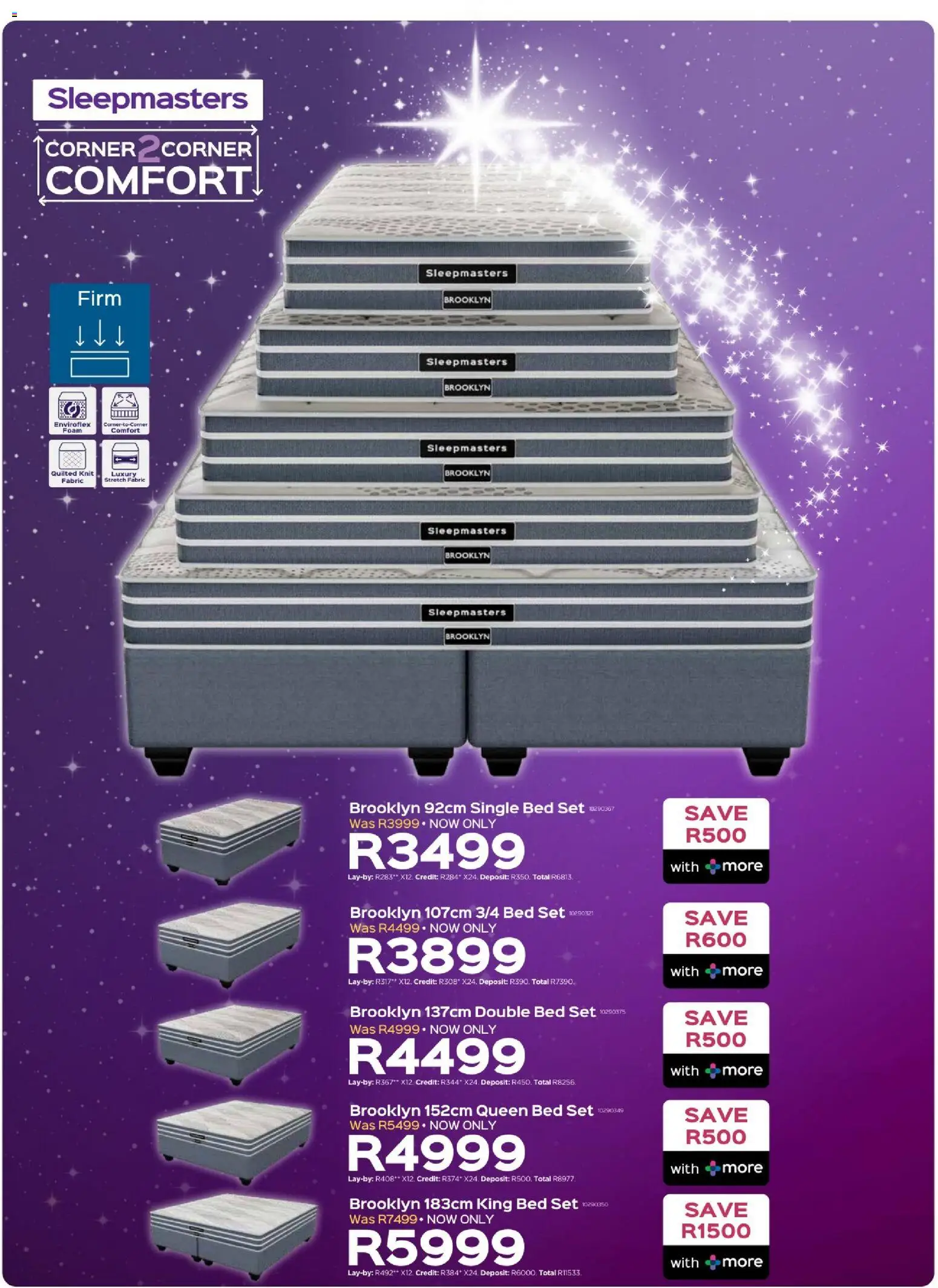 New Sleepmasters catalogue – valid from 02.12.2025 | Page: 9 | Products: Queen bed, King bed, Bed, Foam New Sleepmasters catalogue – valid from 02.12.2025 | Page: 9 | Products: Queen bed, King bed, Bed, Foam