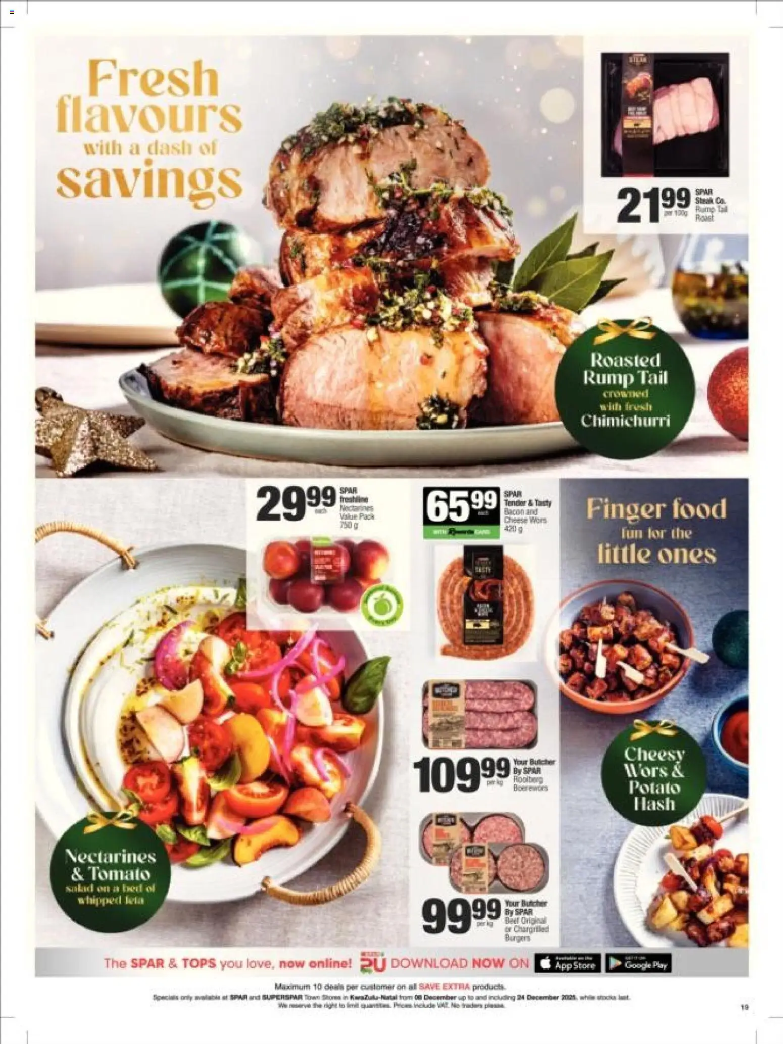 New Superspar catalogue – valid from 08.12.2025 | Page: 11 | Products: Bed, Boerewors, Nectarines, Bacon New Superspar catalogue – valid from 08.12.2025 | Page: 11 | Products: Bed, Boerewors, Nectarines, Bacon