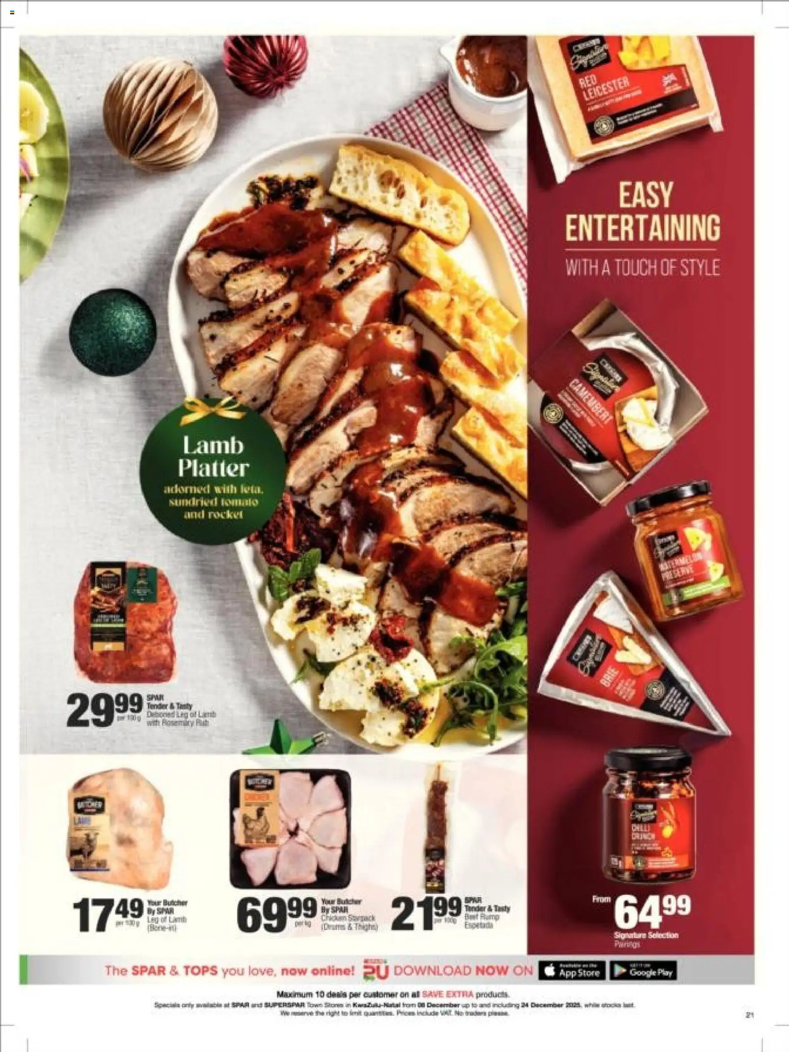 New Superspar catalogue – valid from 08.12.2025 | Page: 13 | Products: Platter, Chilli New Superspar catalogue – valid from 08.12.2025 | Page: 13 | Products: Platter, Chilli