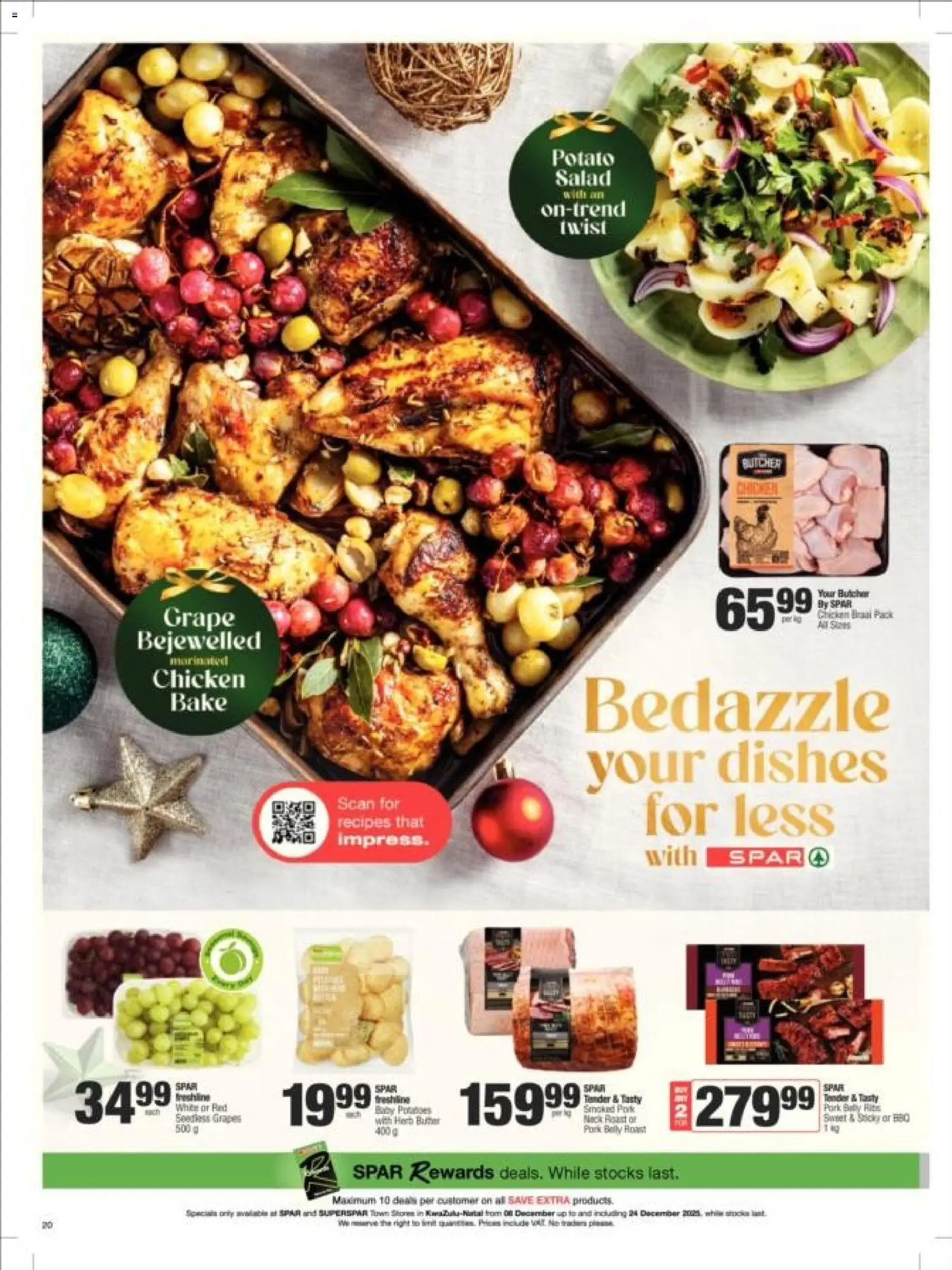 New Superspar catalogue – valid from 08.12.2025 | Page: 12 | Products: Ribs, Butter, Chicken, Pork New Superspar catalogue – valid from 08.12.2025 | Page: 12 | Products: Ribs, Butter, Chicken, Pork