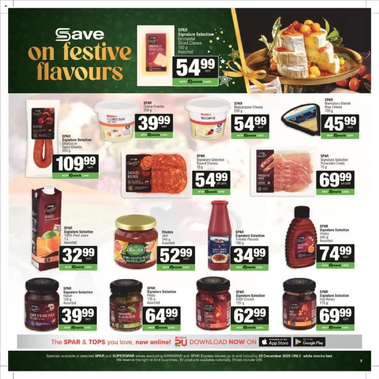New Superspar catalogue – valid from 08.12.2025 | Page: 25 | Products: Cheese, Juice, Fruit, Chilli New Superspar catalogue – valid from 08.12.2025 | Page: 25 | Products: Cheese, Juice, Fruit, Chilli
