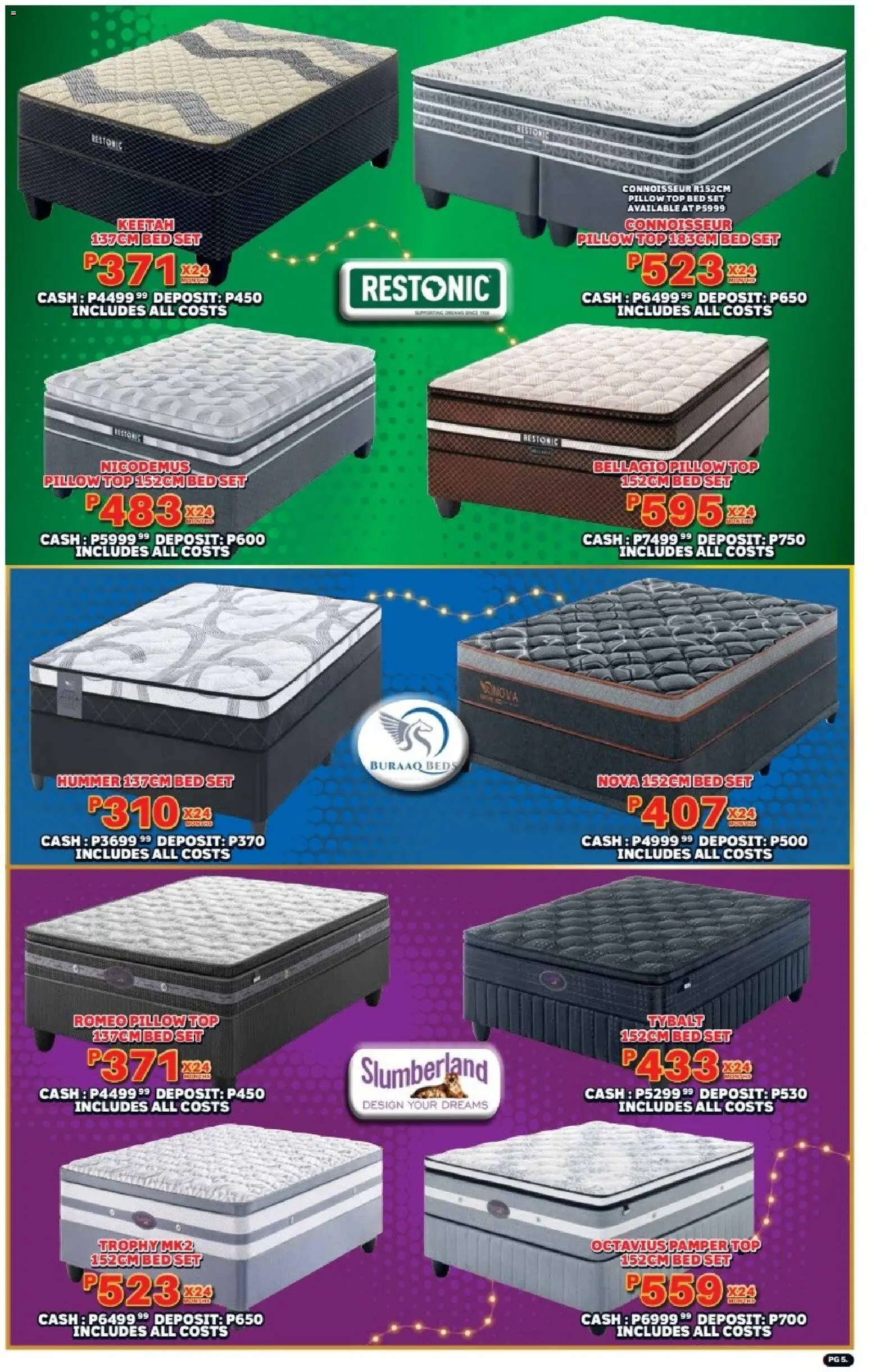 New Lewis Stores catalogue – valid from 08.12.2025 | Page: 5 | Products: Bed, Pillow New Lewis Stores catalogue – valid from 08.12.2025 | Page: 5 | Products: Bed, Pillow