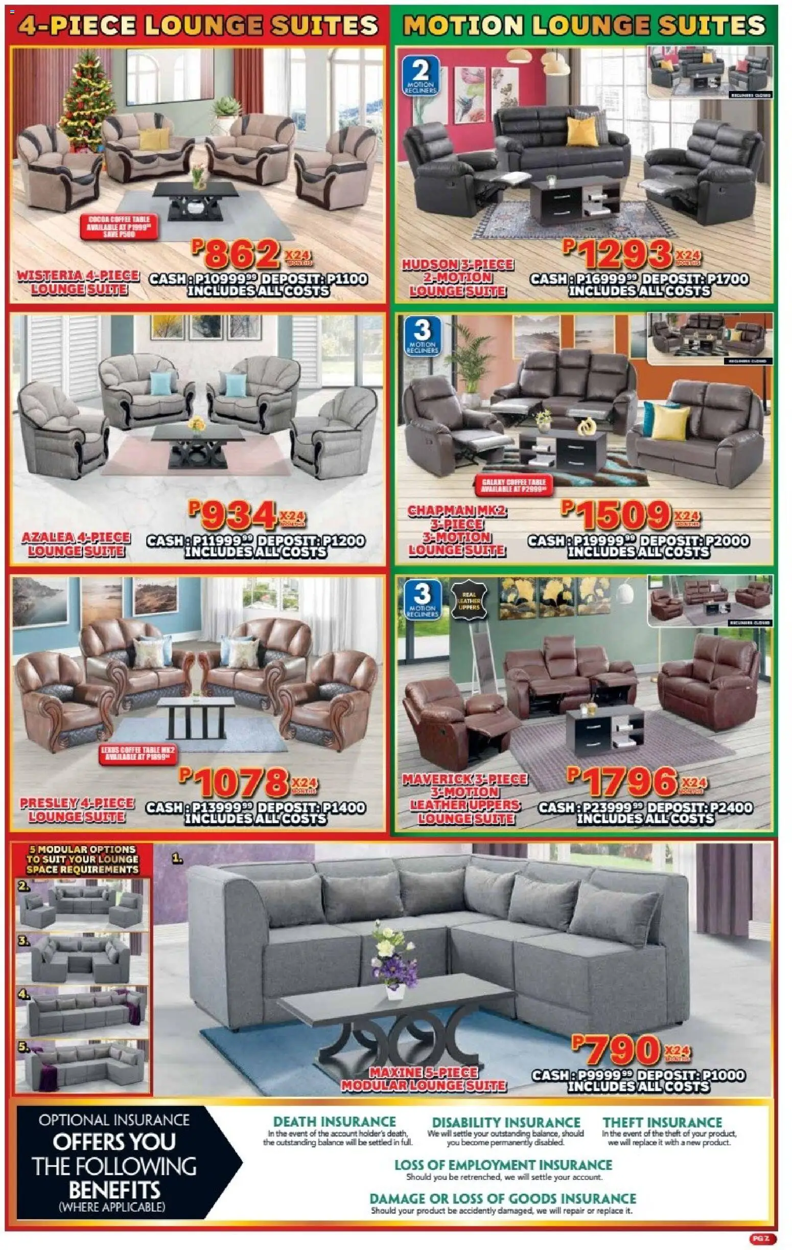 New Lewis Stores catalogue – valid from 08.12.2025 | Page: 7 | Products: Suit, Table, Lounge suite, Coffee New Lewis Stores catalogue – valid from 08.12.2025 | Page: 7 | Products: Suit, Table, Lounge suite, Coffee