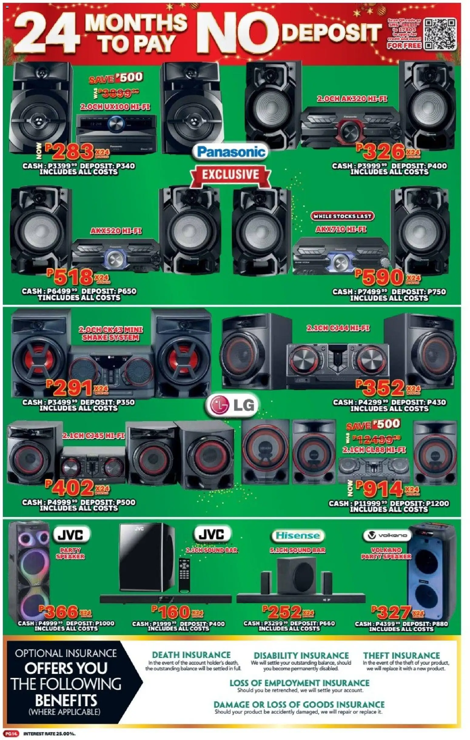 New Lewis Stores catalogue – valid from 08.12.2025 | Page: 14 | Products: Speaker New Lewis Stores catalogue – valid from 08.12.2025 | Page: 14 | Products: Speaker