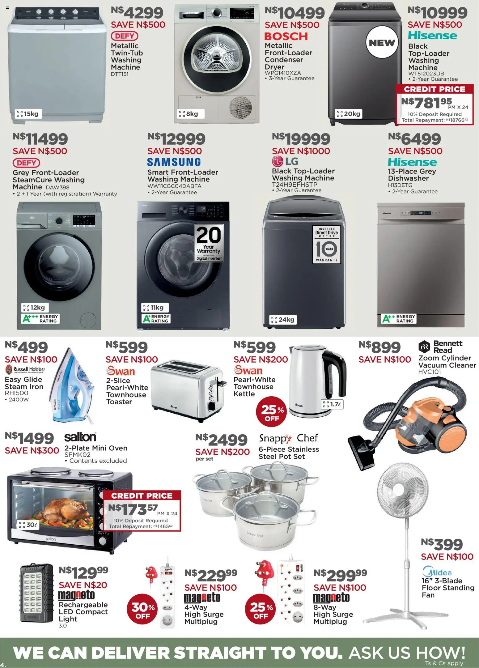 New House and Home catalogue – valid from 08.12.2025 | Page: 4 | Products: Dryer, Dishwasher, Kettle, Toaster New House and Home catalogue – valid from 08.12.2025 | Page: 4 | Products: Dryer, Dishwasher, Kettle, Toaster