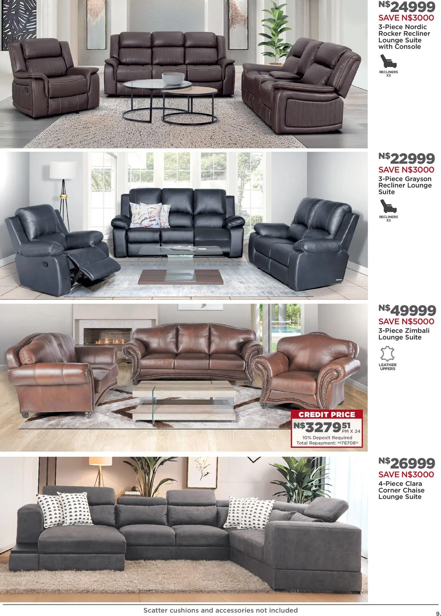 New House and Home catalogue – valid from 08.12.2025 | Page: 9 | Products: Lounge suite, Chaise New House and Home catalogue – valid from 08.12.2025 | Page: 9 | Products: Lounge suite, Chaise