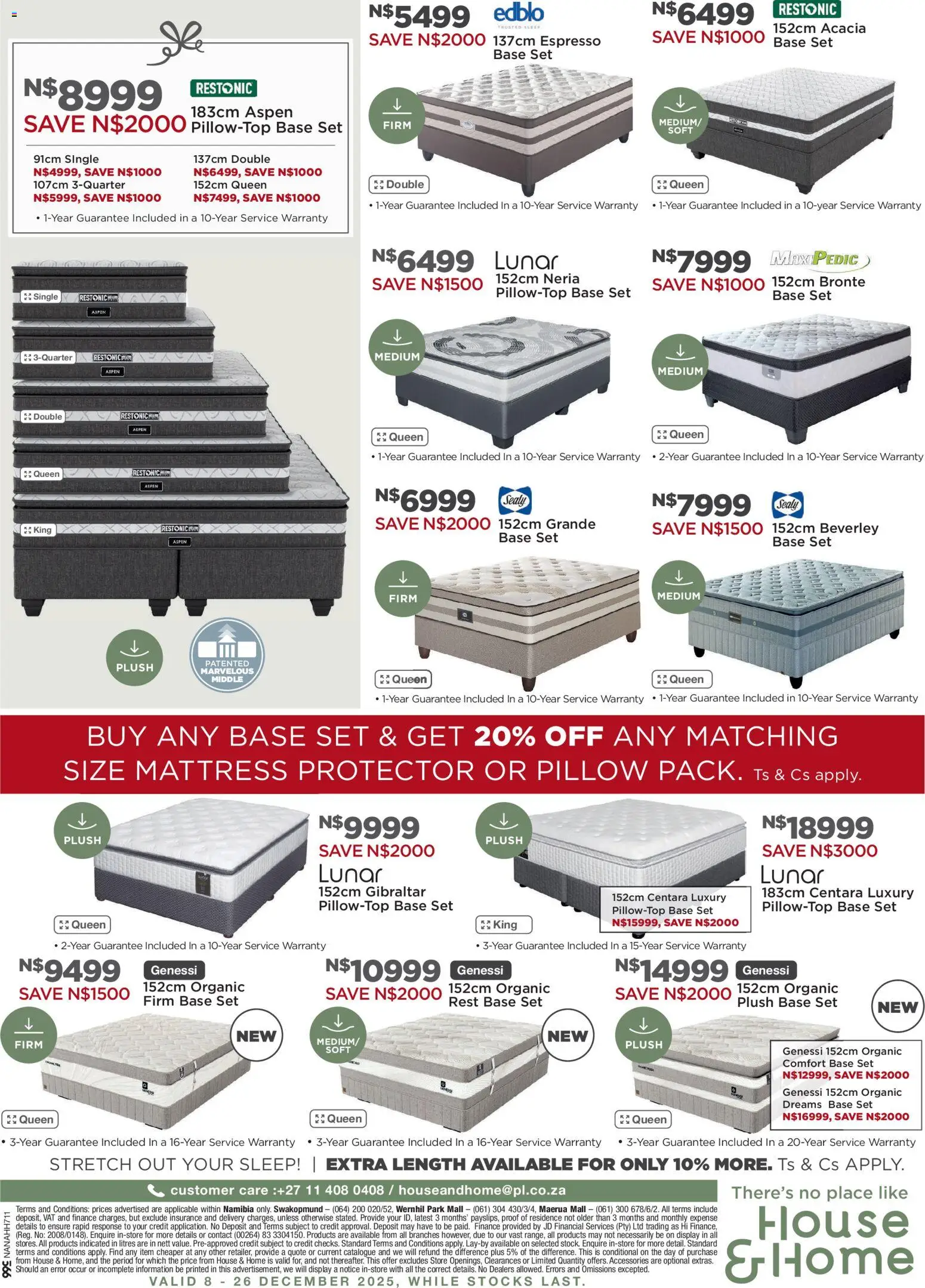 New House and Home catalogue – valid from 08.12.2025 | Page: 16 | Products: Mattress, Pillow New House and Home catalogue – valid from 08.12.2025 | Page: 16 | Products: Mattress, Pillow