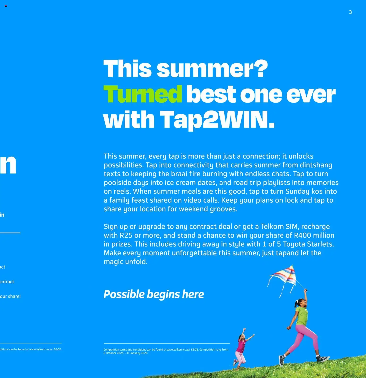 New Telkom catalogue – valid from 01.12.2025 | Page: 3 | Products: Lock, Tap, Cream, Ice cream New Telkom catalogue – valid from 01.12.2025 | Page: 3 | Products: Lock, Tap, Cream, Ice cream