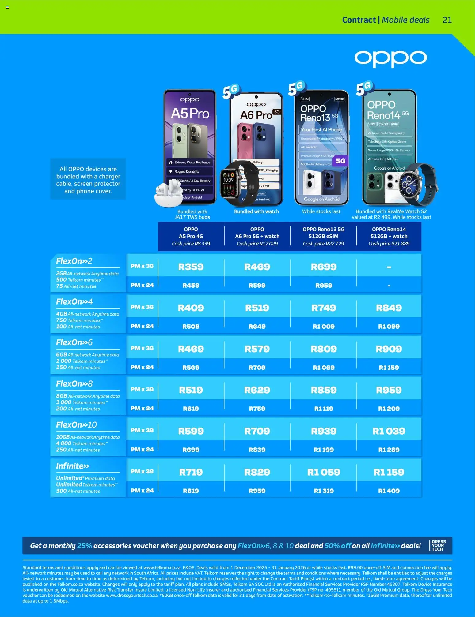 New Telkom catalogue – valid from 01.12.2025 | Page: 21 | Products: Sim, Watch, Battery, Water New Telkom catalogue – valid from 01.12.2025 | Page: 21 | Products: Sim, Watch, Battery, Water