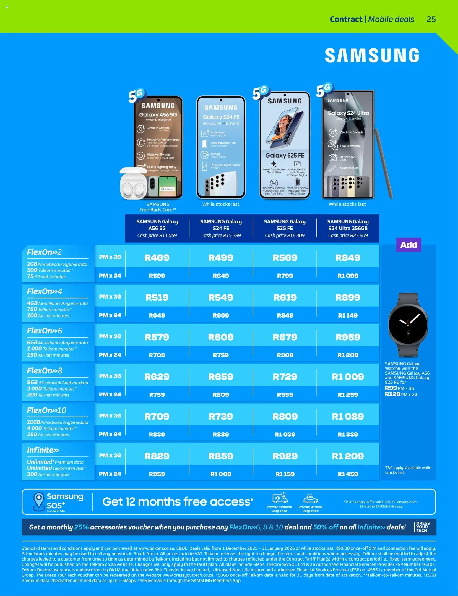 New Telkom catalogue – valid from 01.12.2025 | Page: 25 | Products: Dress, Data, Camera, Audio New Telkom catalogue – valid from 01.12.2025 | Page: 25 | Products: Dress, Data, Camera, Audio