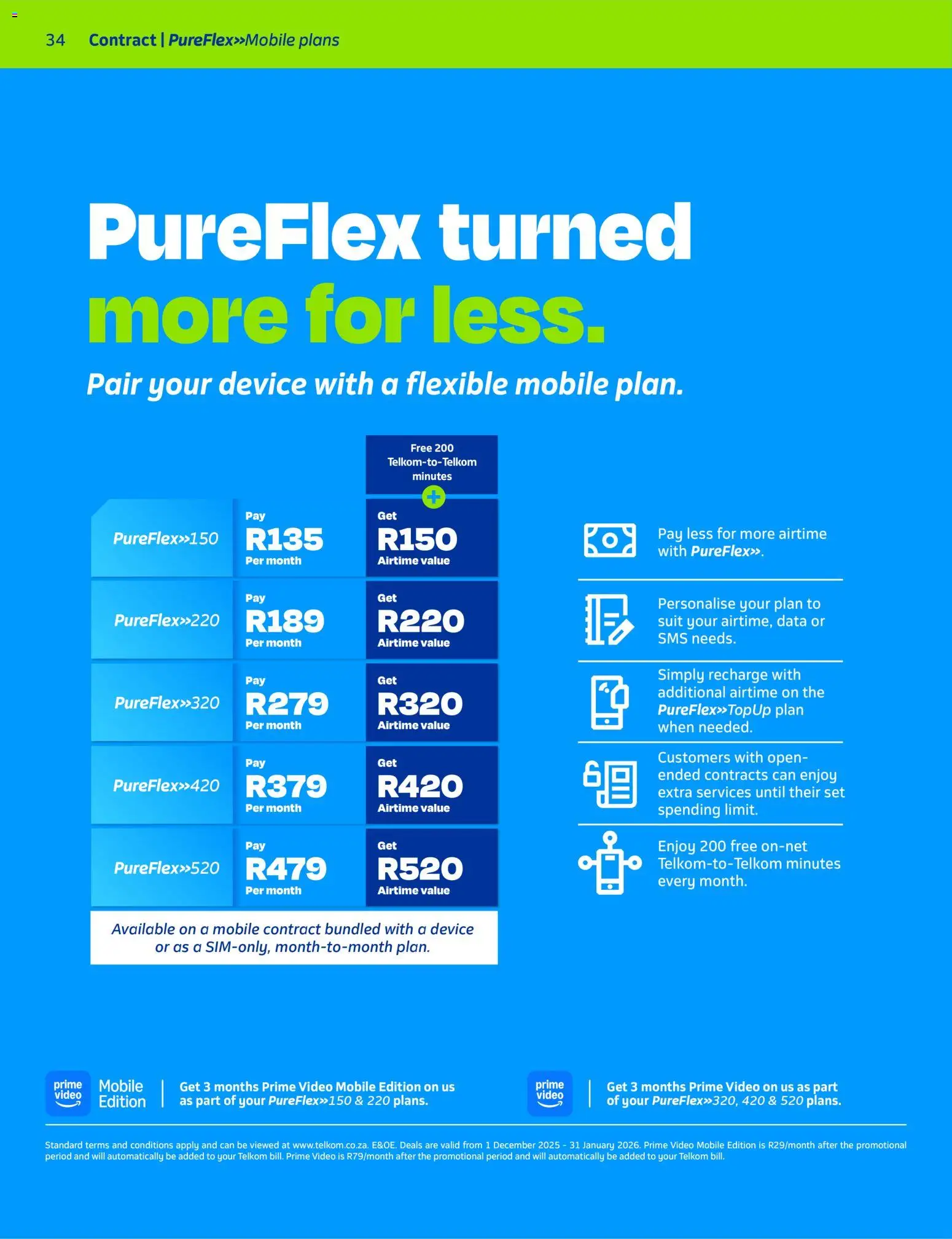 New Telkom catalogue – valid from 01.12.2025 | Page: 32 | Products: Data, Suit New Telkom catalogue – valid from 01.12.2025 | Page: 32 | Products: Data, Suit