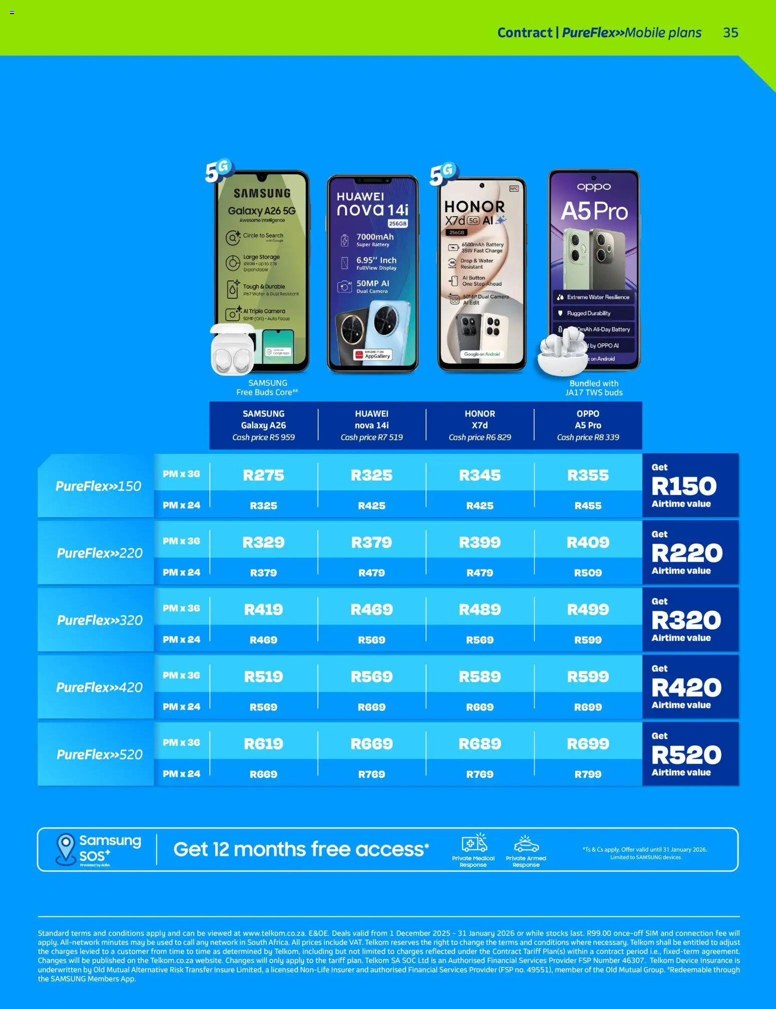 New Telkom catalogue – valid from 01.12.2025 | Page: 33 | Products: Sim, Camera, Battery, Water New Telkom catalogue – valid from 01.12.2025 | Page: 33 | Products: Sim, Camera, Battery, Water