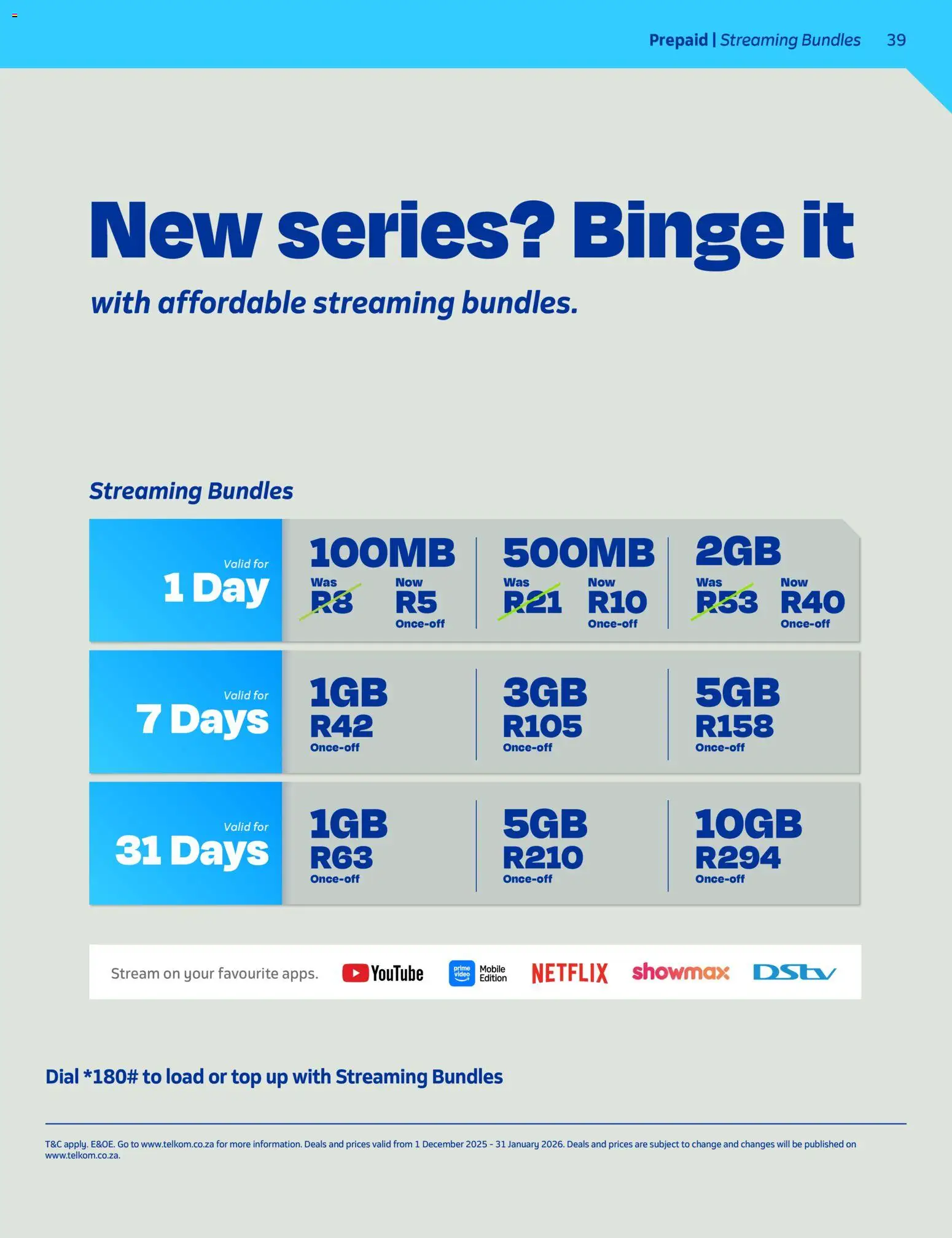 New Telkom catalogue – valid from 01.12.2025 | Page: 37 New Telkom catalogue – valid from 01.12.2025 | Page: 37