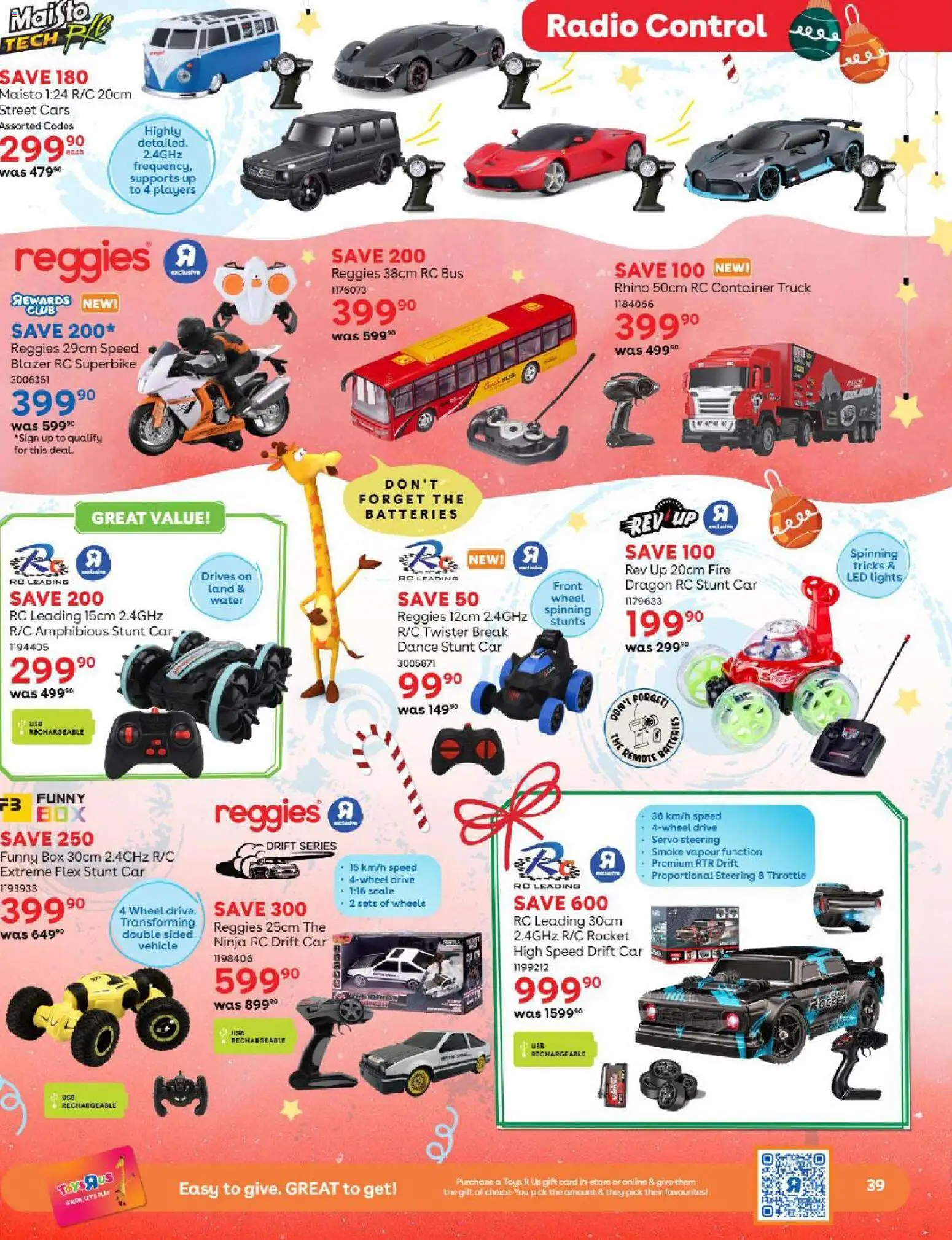 New Toys R Us catalogue – valid from 23.10.2025 | Page: 39 | Products: Blazer, Scale, Toys, Water New Toys R Us catalogue – valid from 23.10.2025 | Page: 39 | Products: Blazer, Scale, Toys, Water