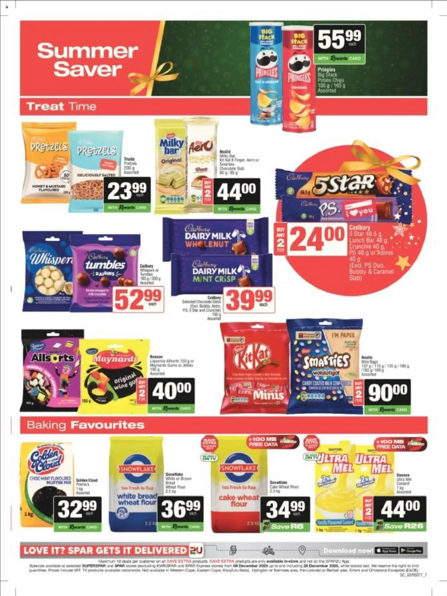 New Superspar catalogue – valid from 08.12.2025 | Page: 7 | Products: Cake, Milk, Raisins, Paper New Superspar catalogue – valid from 08.12.2025 | Page: 7 | Products: Cake, Milk, Raisins, Paper