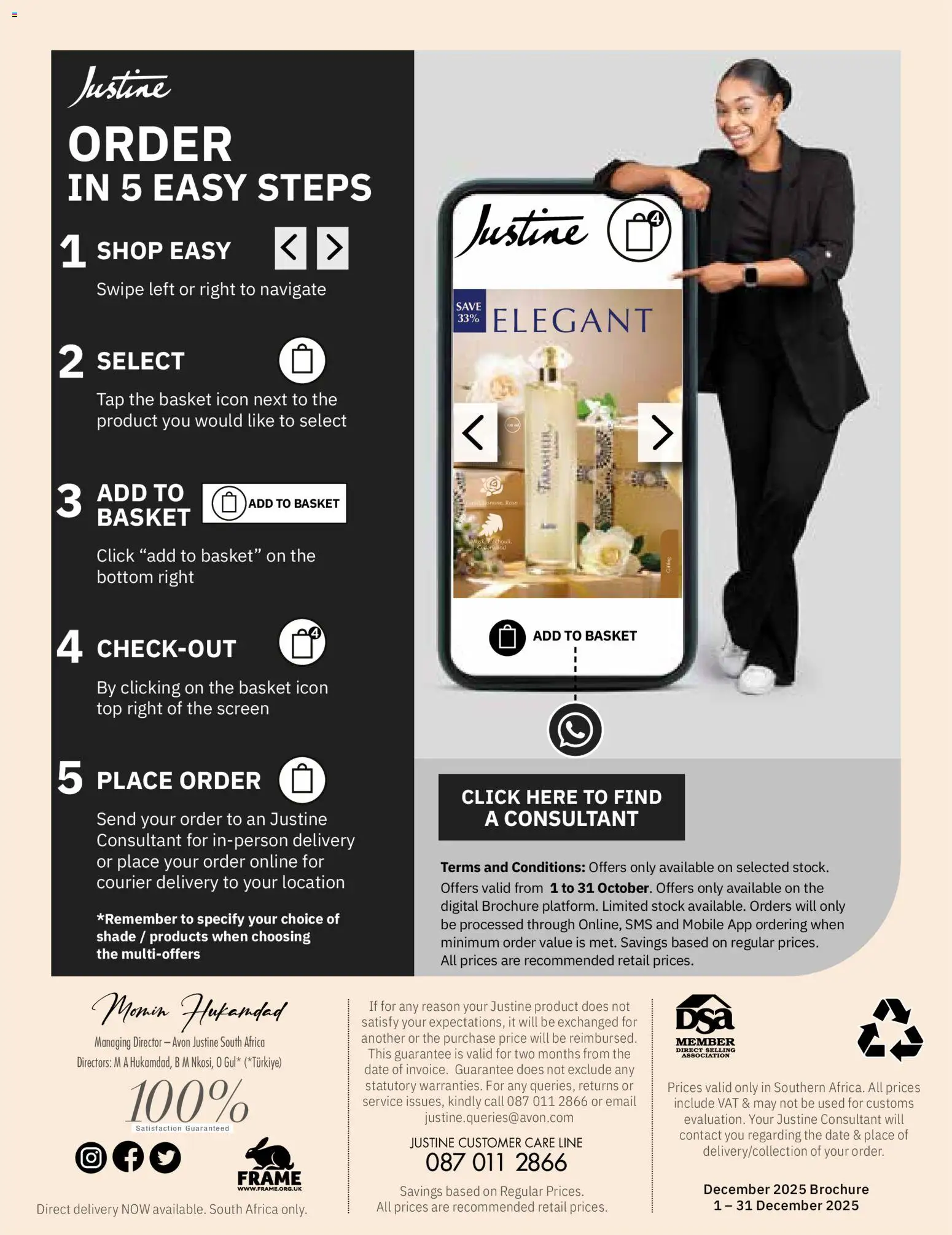 New Justine catalogue – valid from 01.12.2025 | Page: 2 | Products: Frame, Basket, Tap, Stock New Justine catalogue – valid from 01.12.2025 | Page: 2 | Products: Frame, Basket, Tap, Stock