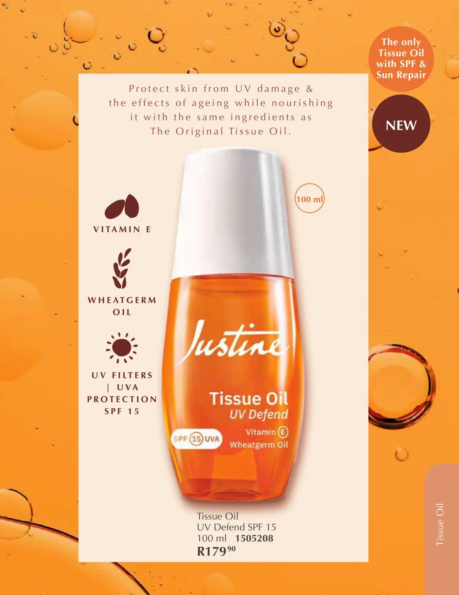 New Justine catalogue – valid from 01.12.2025 | Page: 18 | Products: Tissue oil, Oil New Justine catalogue – valid from 01.12.2025 | Page: 18 | Products: Tissue oil, Oil