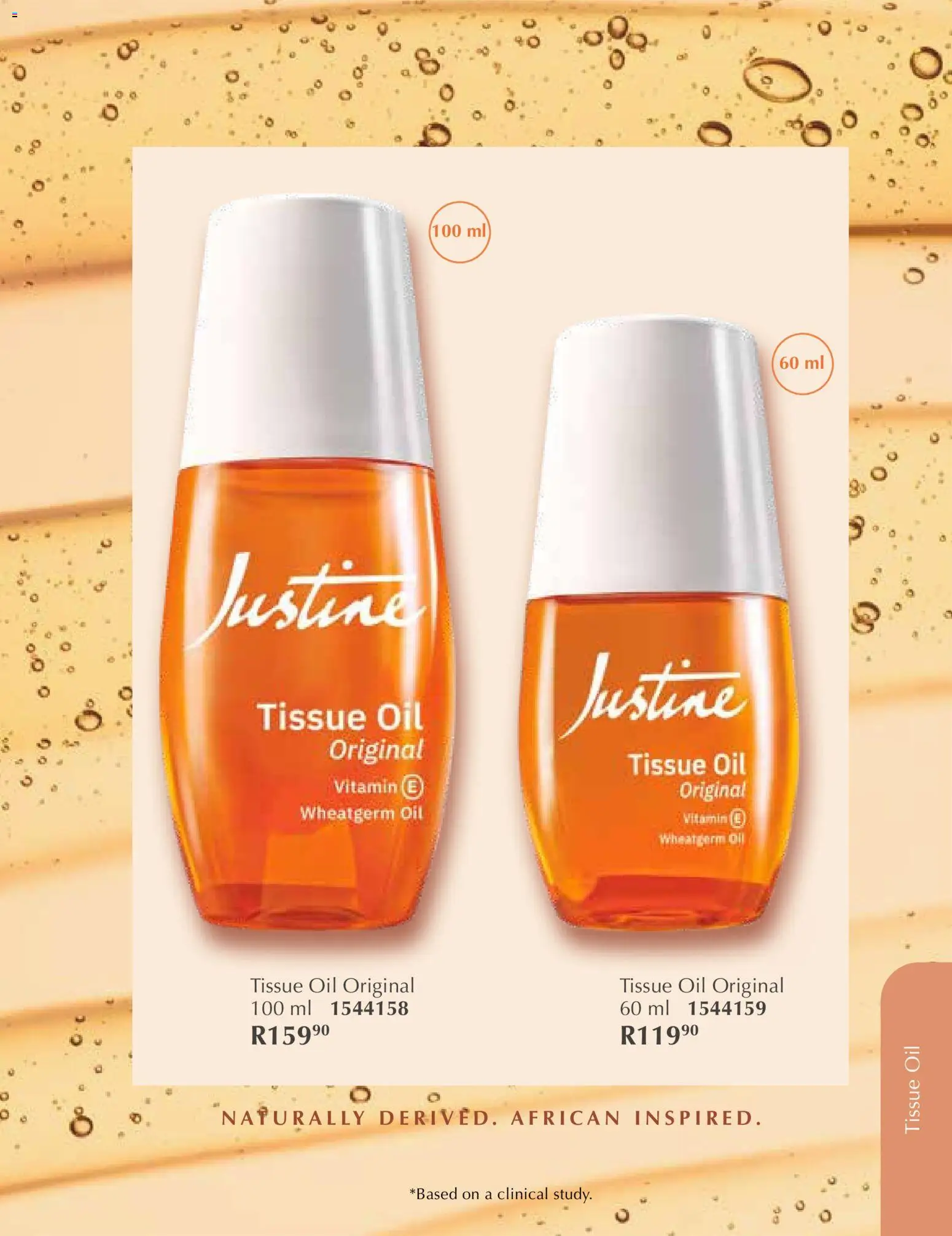 New Justine catalogue – valid from 01.12.2025 | Page: 20 | Products: Tissue oil, Oil New Justine catalogue – valid from 01.12.2025 | Page: 20 | Products: Tissue oil, Oil