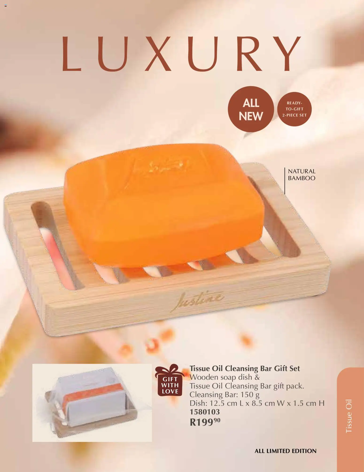 New Justine catalogue – valid from 01.12.2025 | Page: 23 | Products: Tissue oil, Oil, Soap New Justine catalogue – valid from 01.12.2025 | Page: 23 | Products: Tissue oil, Oil, Soap