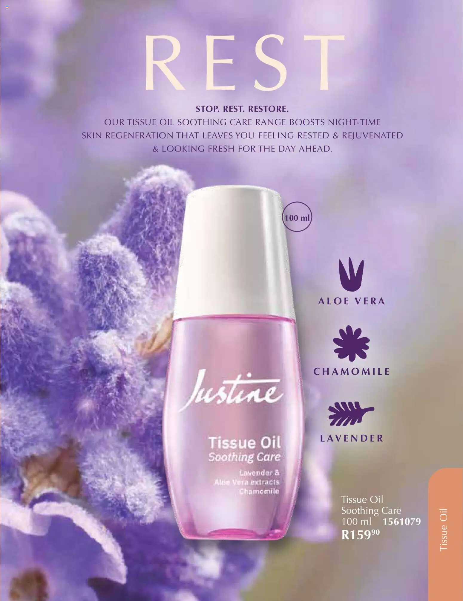 New Justine catalogue – valid from 01.12.2025 | Page: 28 | Products: Tissue oil, Oil New Justine catalogue – valid from 01.12.2025 | Page: 28 | Products: Tissue oil, Oil