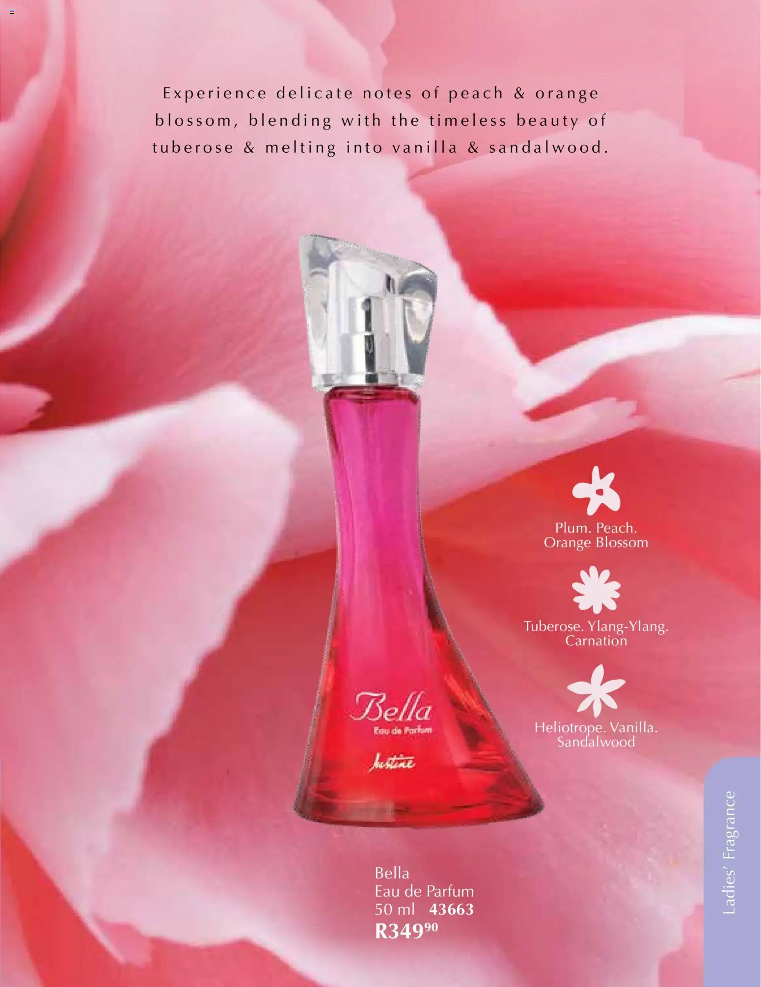 New Justine catalogue – valid from 01.12.2025 | Page: 44 | Products: Fragrance, Peach New Justine catalogue – valid from 01.12.2025 | Page: 44 | Products: Fragrance, Peach