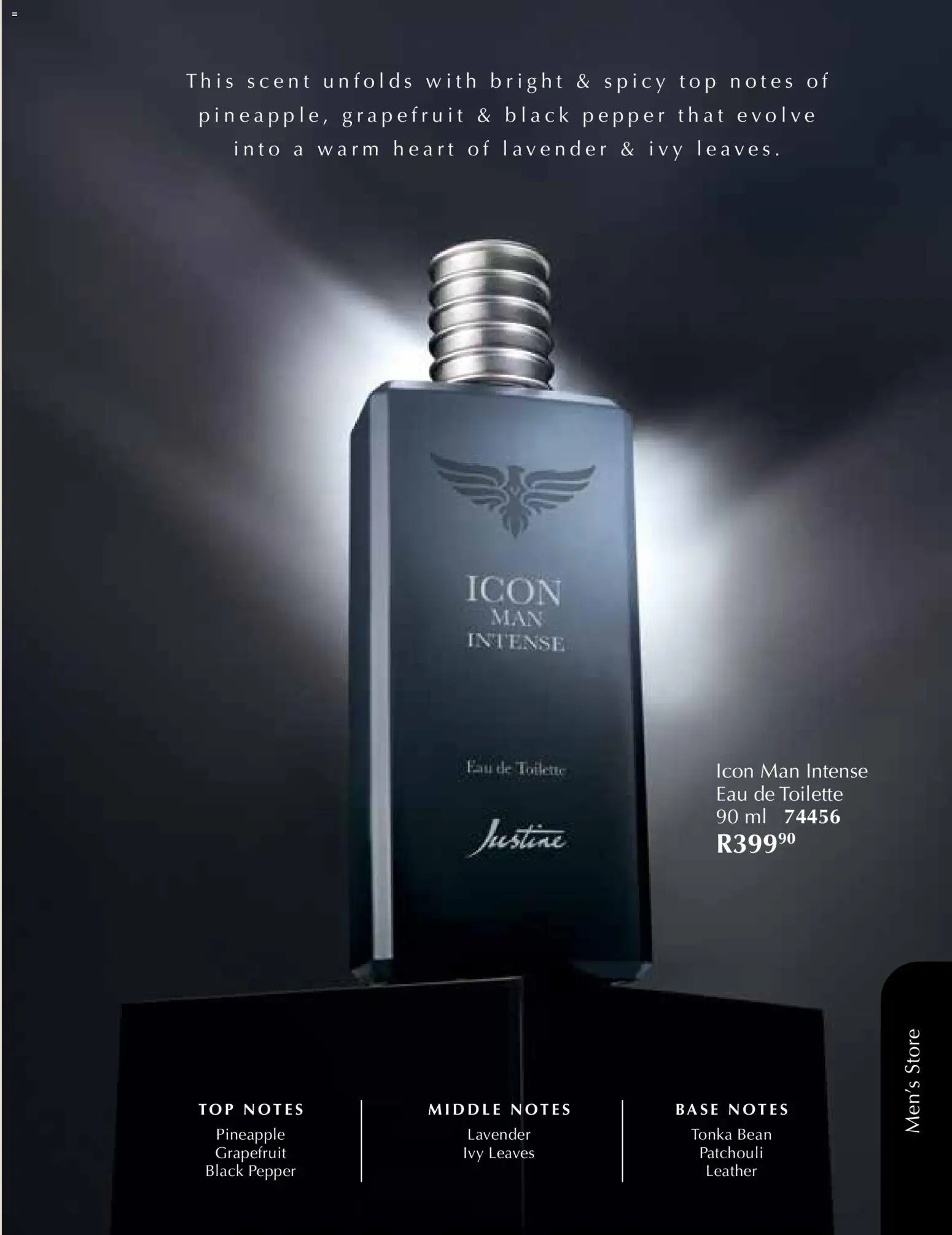 New Justine catalogue – valid from 01.12.2025 | Page: 58 | Products: Eau de toilette, Pineapple, Grapefruit, Pepper New Justine catalogue – valid from 01.12.2025 | Page: 58 | Products: Eau de toilette, Pineapple, Grapefruit, Pepper