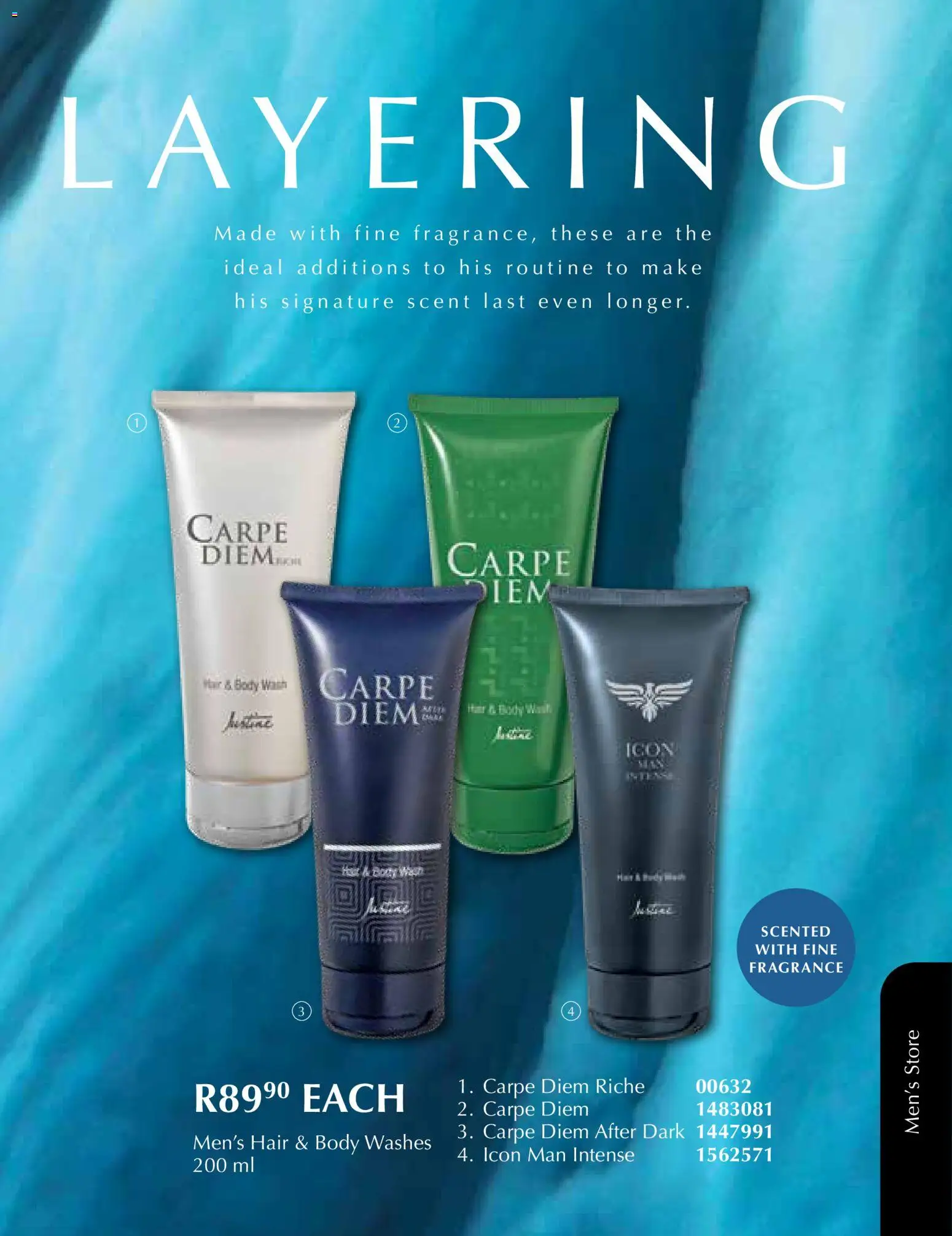 New Justine catalogue – valid from 01.12.2025 | Page: 63 | Products: Fragrance, Body wash New Justine catalogue – valid from 01.12.2025 | Page: 63 | Products: Fragrance, Body wash