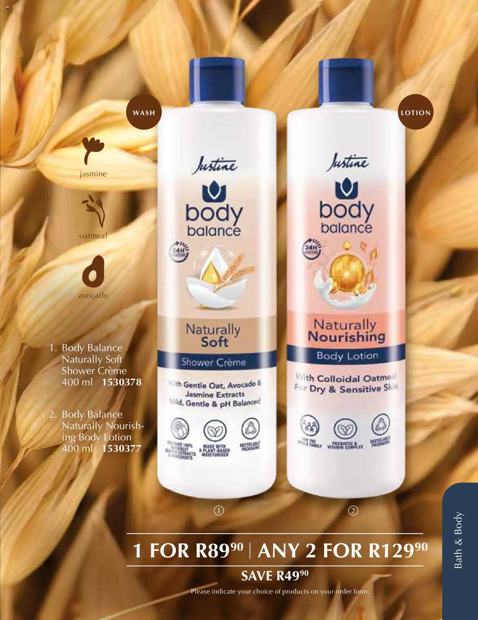 New Justine catalogue – valid from 01.12.2025 | Page: 98 | Products: Bath, Shower, Lotion New Justine catalogue – valid from 01.12.2025 | Page: 98 | Products: Bath, Shower, Lotion