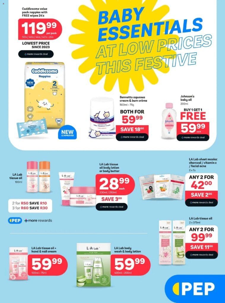 PEP Stores Specials (01/12/2025 – 25/12/2025) Online