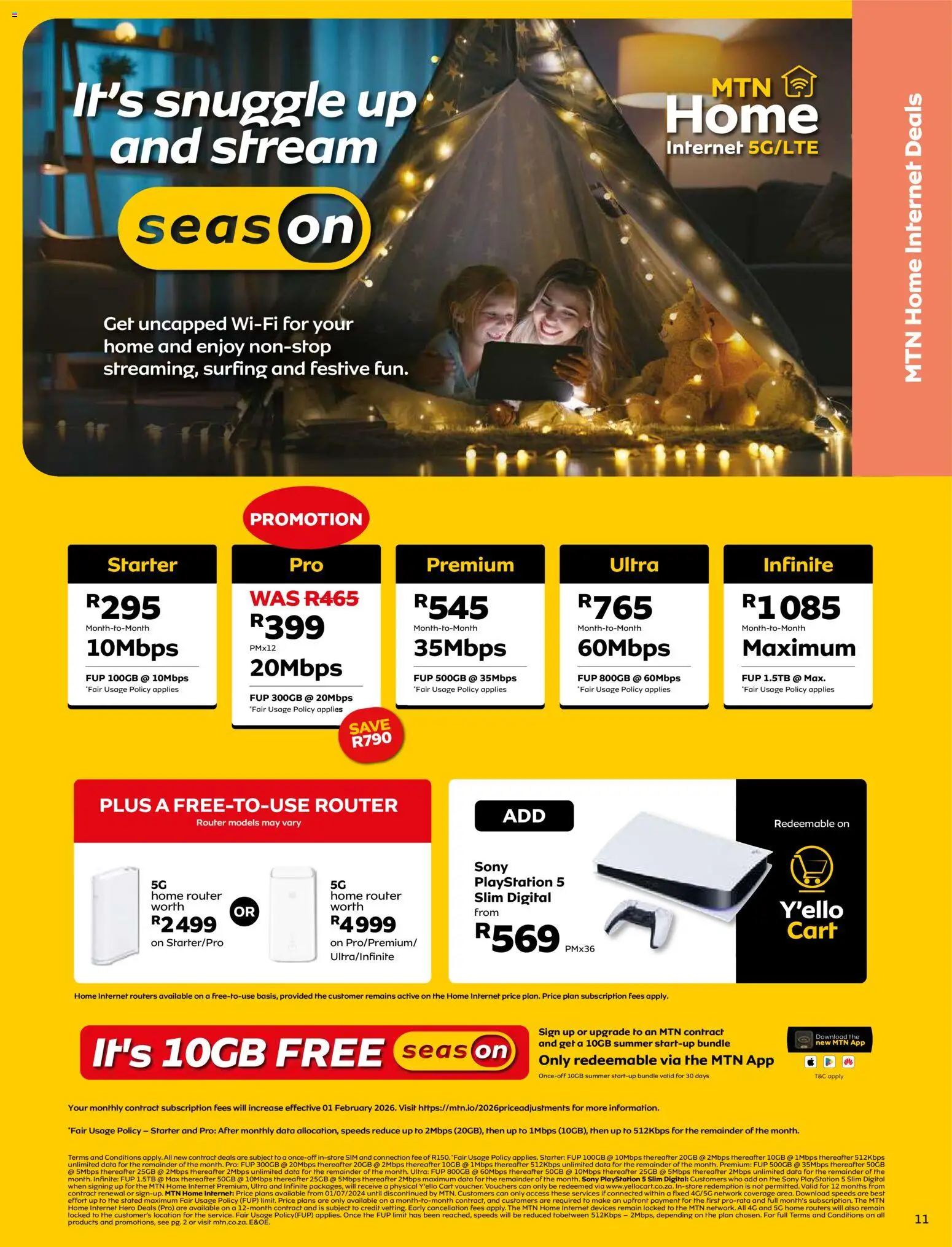 New MTN catalogue – valid from 08.12.2025 | Page: 13 | Products: Data, Sim, Router, Playstation New MTN catalogue – valid from 08.12.2025 | Page: 13 | Products: Data, Sim, Router, Playstation