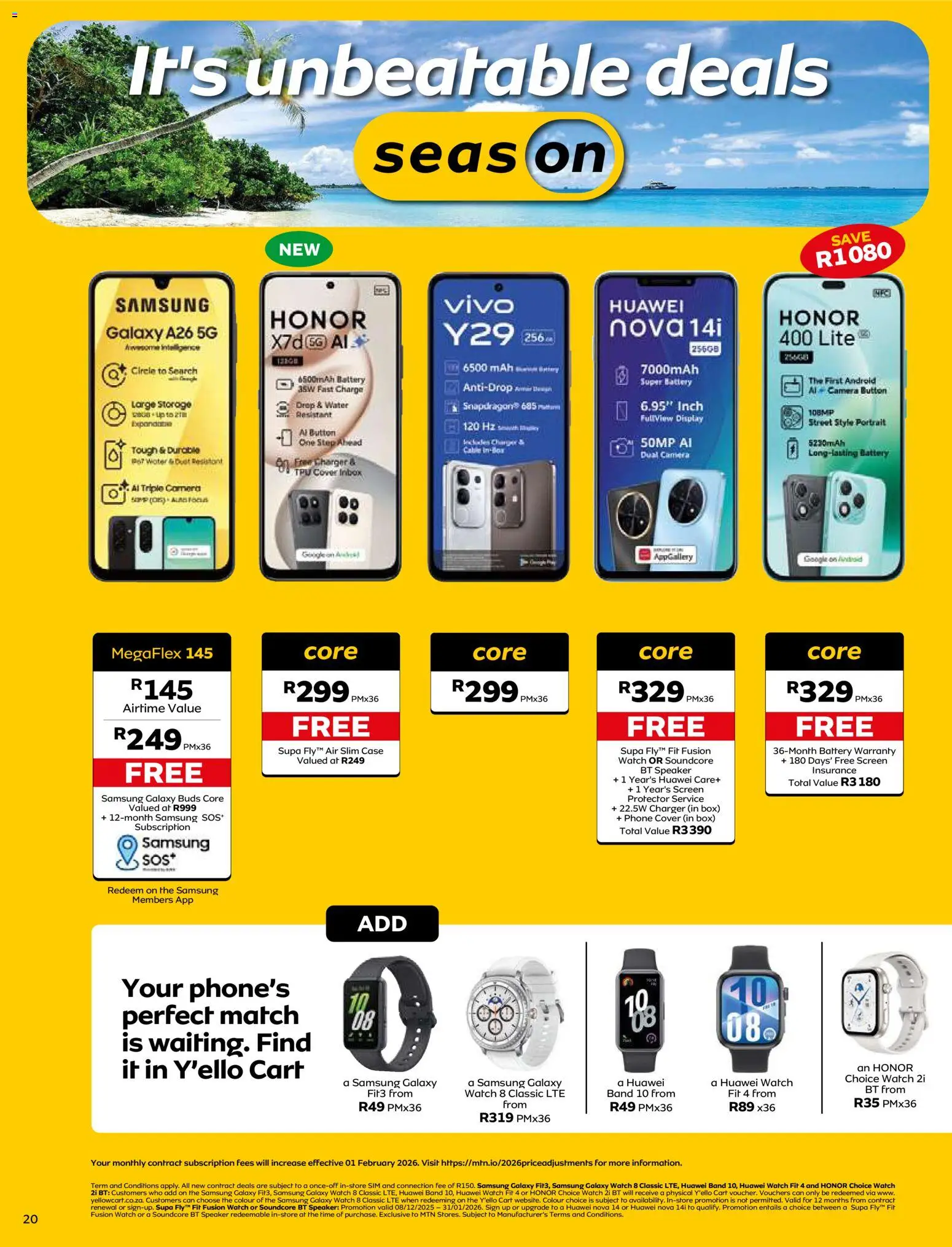 New MTN catalogue – valid from 08.12.2025 | Page: 22 | Products: Phone, Camera, Case, Battery New MTN catalogue – valid from 08.12.2025 | Page: 22 | Products: Phone, Camera, Case, Battery