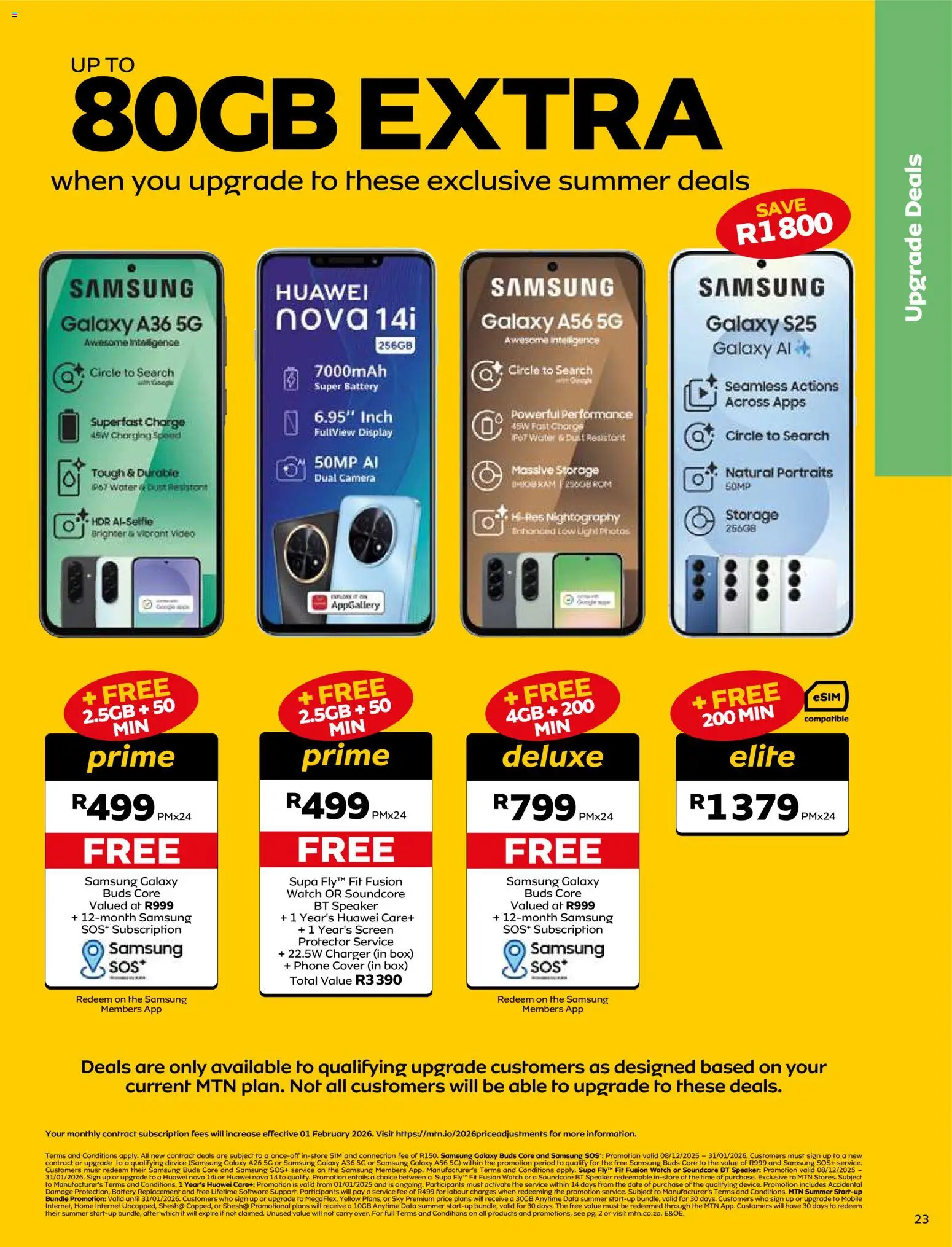New MTN catalogue – valid from 08.12.2025 | Page: 25 | Products: Phone, Watch, Charger, Light New MTN catalogue – valid from 08.12.2025 | Page: 25 | Products: Phone, Watch, Charger, Light