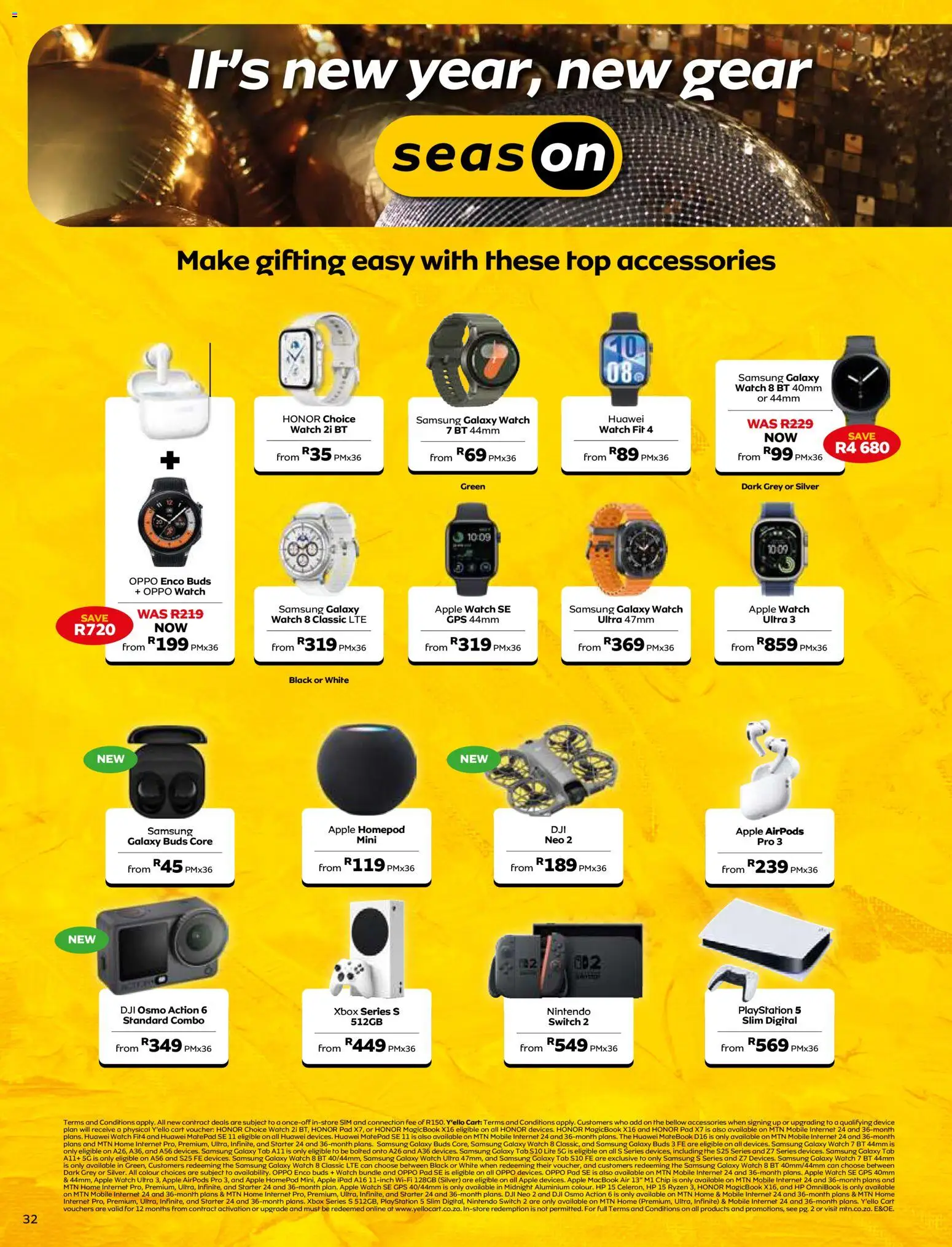 New MTN catalogue – valid from 08.12.2025 | Page: 34 | Products: Sim, Watch, Playstation, Switch New MTN catalogue – valid from 08.12.2025 | Page: 34 | Products: Sim, Watch, Playstation, Switch