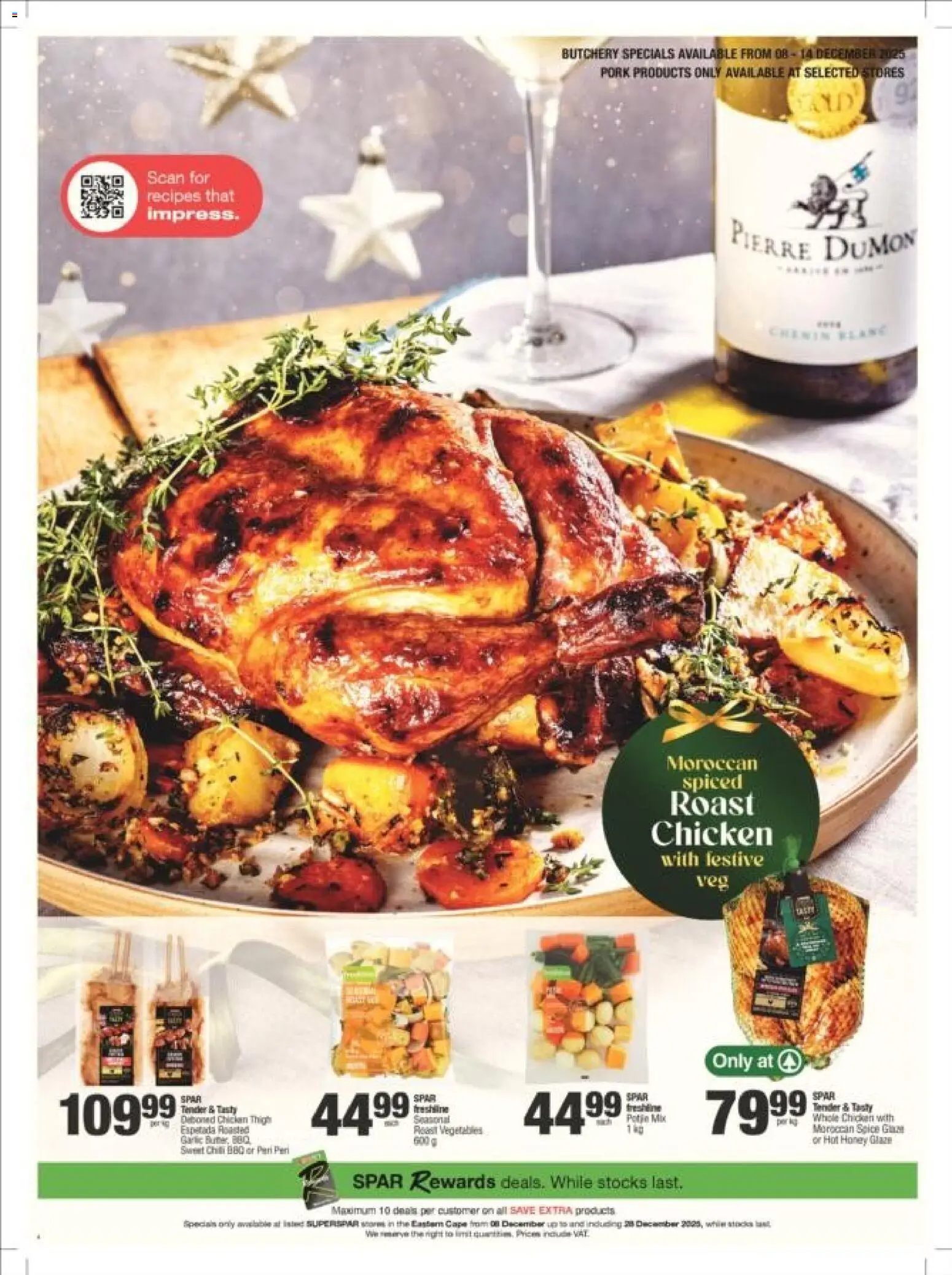 New Superspar catalogue – valid from 08.12.2025 | Page: 4 | Products: Pork, Vegetables, Garlic, Chilli New Superspar catalogue – valid from 08.12.2025 | Page: 4 | Products: Pork, Vegetables, Garlic, Chilli