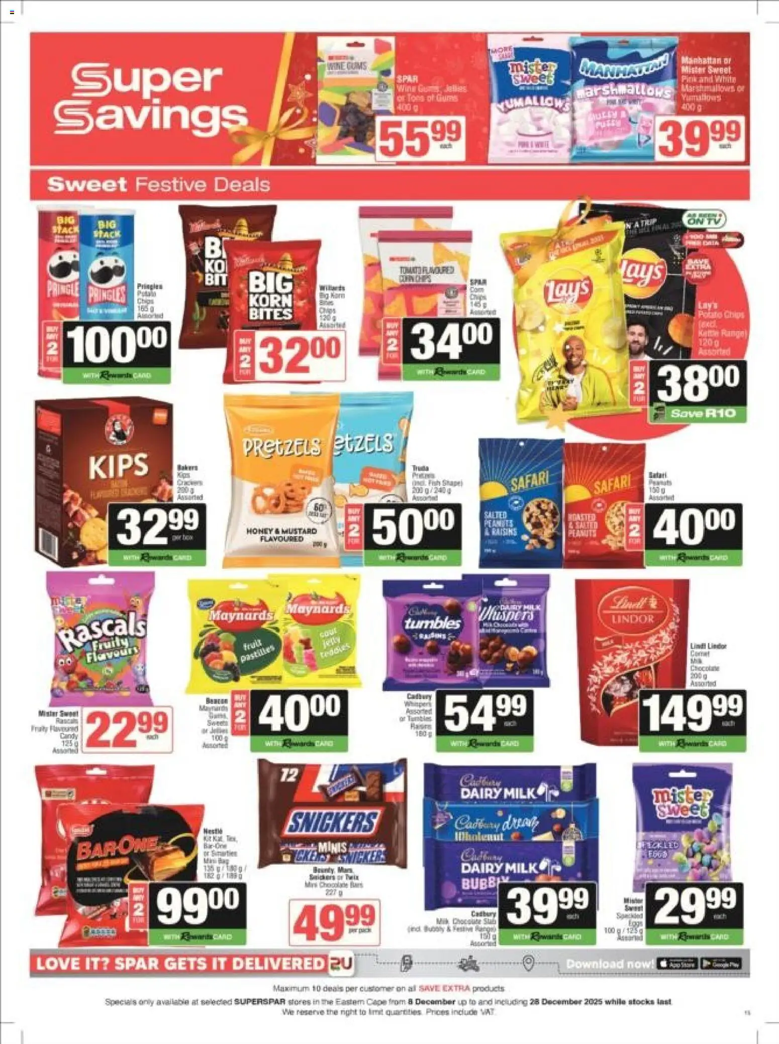 New Superspar catalogue – valid from 08.12.2025 | Page: 15 | Products: Mustard, Peanuts, Raisins, Fruit New Superspar catalogue – valid from 08.12.2025 | Page: 15 | Products: Mustard, Peanuts, Raisins, Fruit