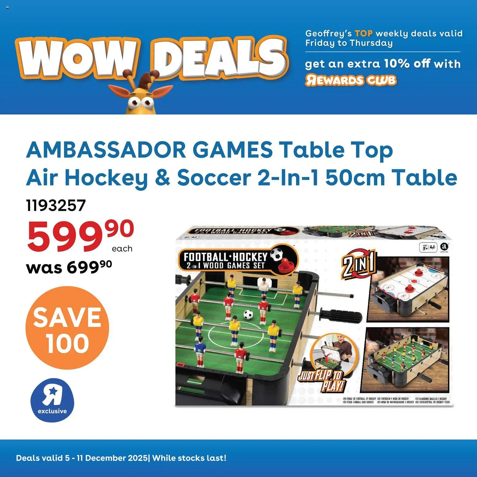 New Toys R Us catalogue – valid from 05.12.2025 | Page: 7 | Products: Games, Table New Toys R Us catalogue – valid from 05.12.2025 | Page: 7 | Products: Games, Table