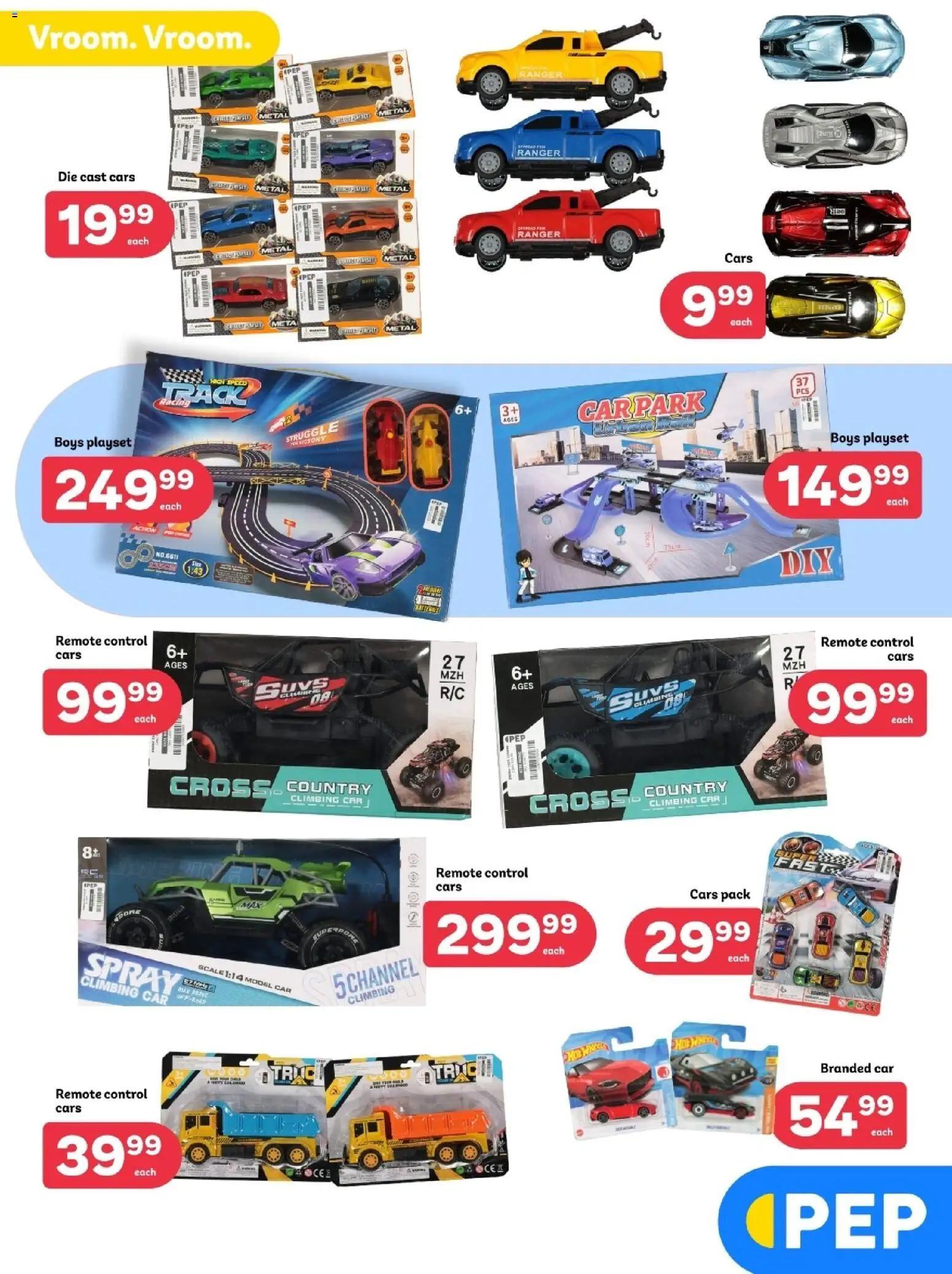 New PEP Stores catalogue – valid from 17.11.2025 | Page: 5 | Products: Playset, Remote
