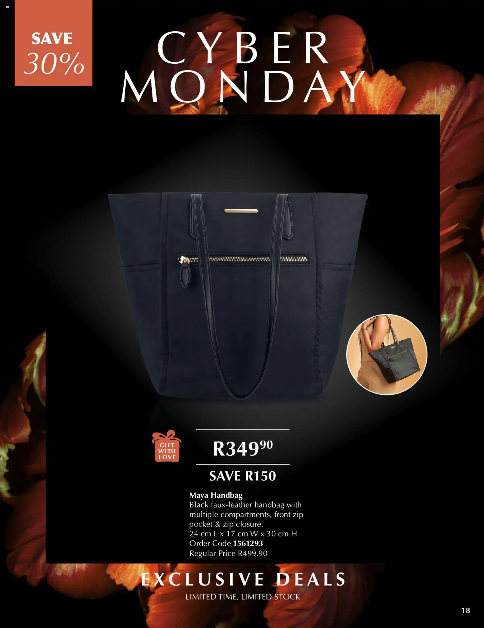 New Justine catalogue – valid from 08.12.2025 | Page: 18 | Products: Handbag, Stock