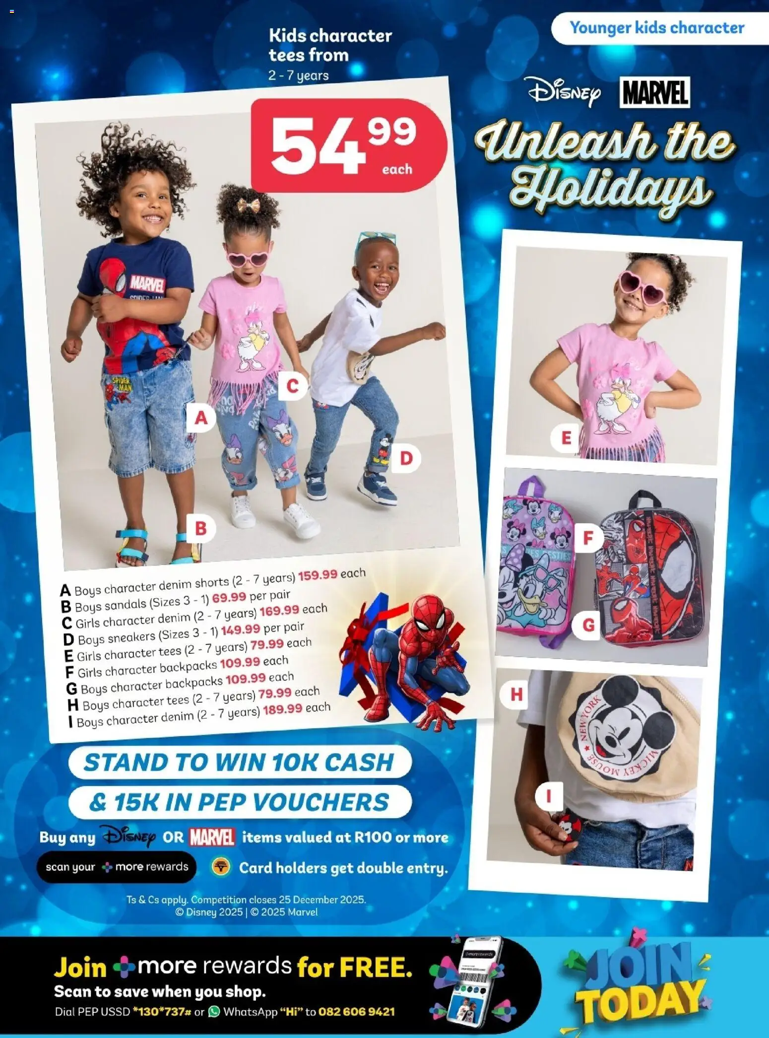 New PEP Stores catalogue – valid from 01.12.2025 | Page: 4 | Products: Shorts, Sneakers, Mouse, Sandals