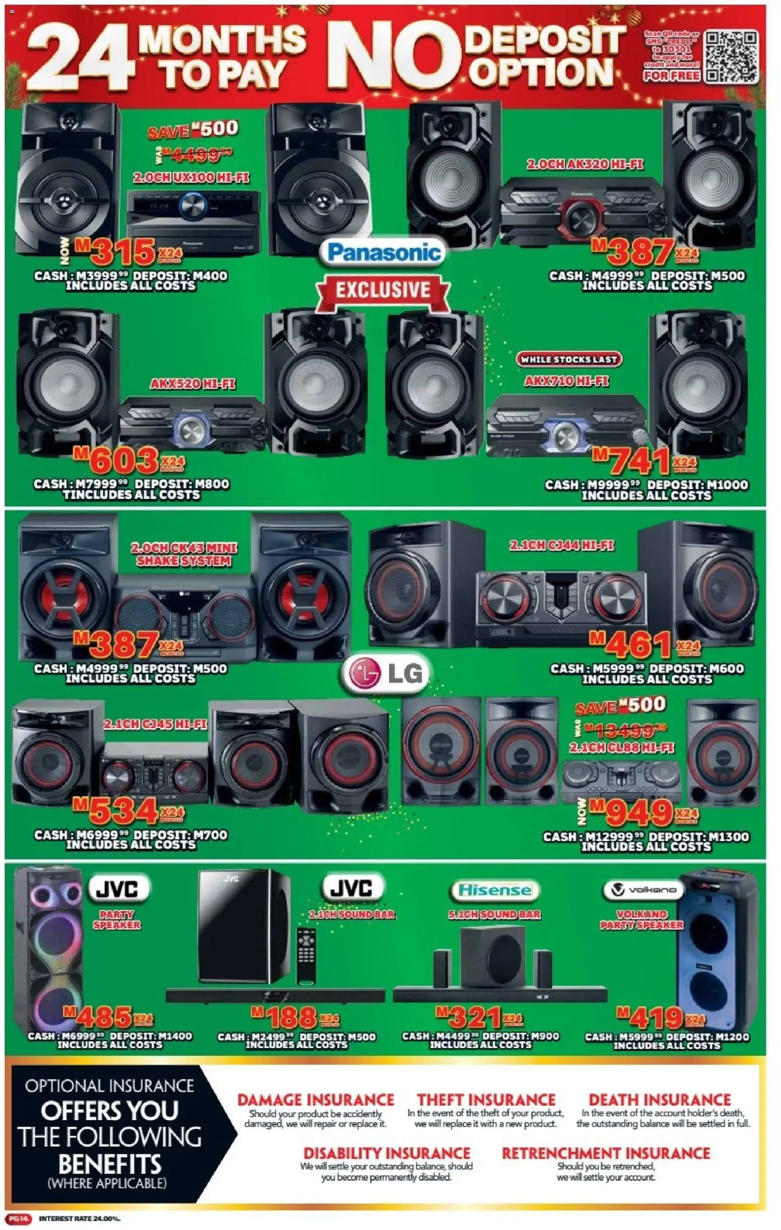 New Lewis Stores catalogue – valid from 08.12.2025 | Page: 14 | Products: Speaker New Lewis Stores catalogue – valid from 08.12.2025 | Page: 14 | Products: Speaker