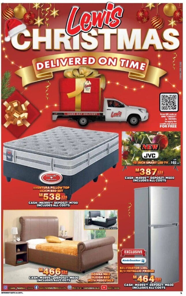 Lewis Stores – Lesotho Brochure (08/12/2025 – 04/01/2026) Online