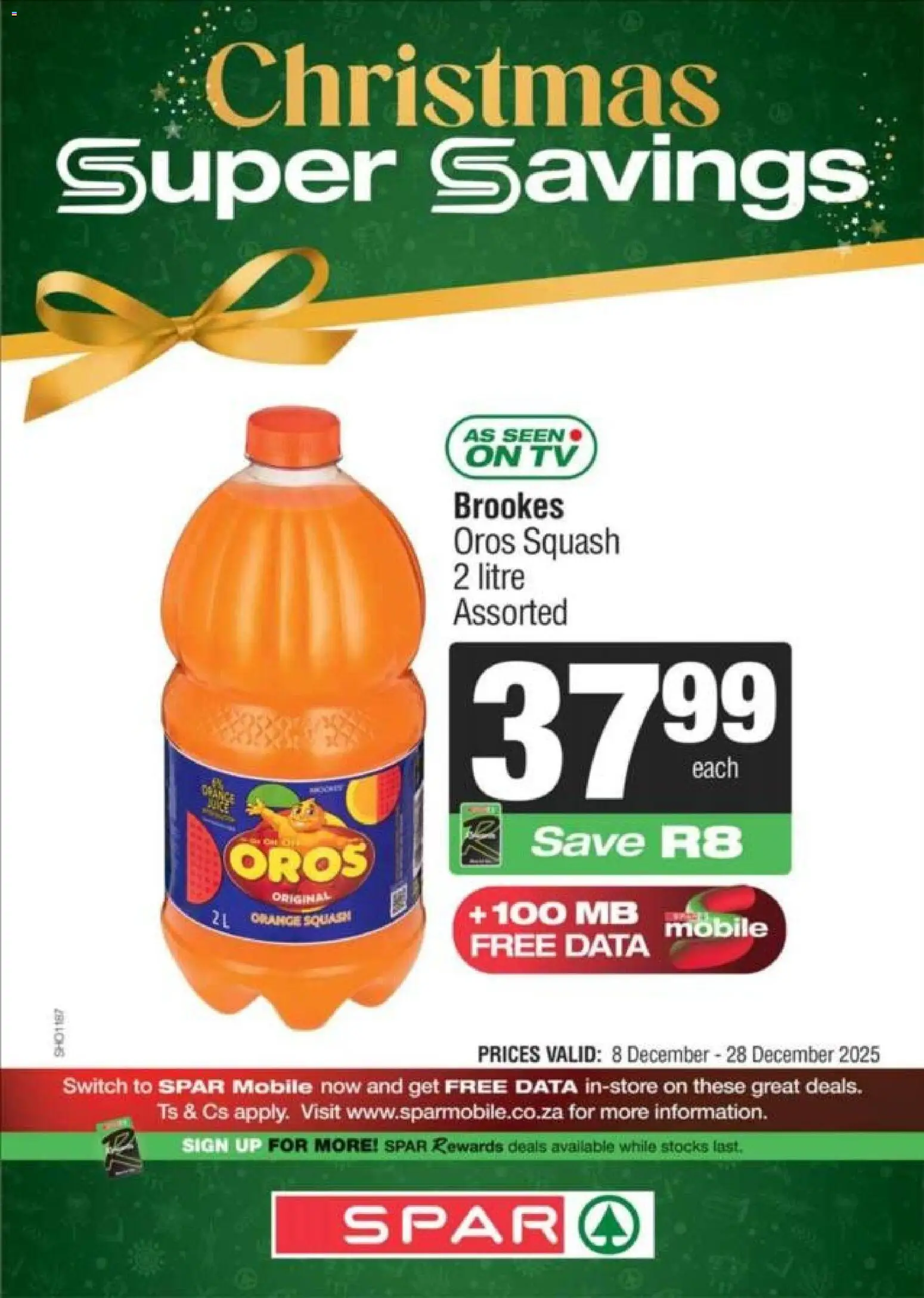 New KWIKSPAR catalogue – valid from 08.12.2025 | Page: 4 | Products: Data, TV, Squash, Switch