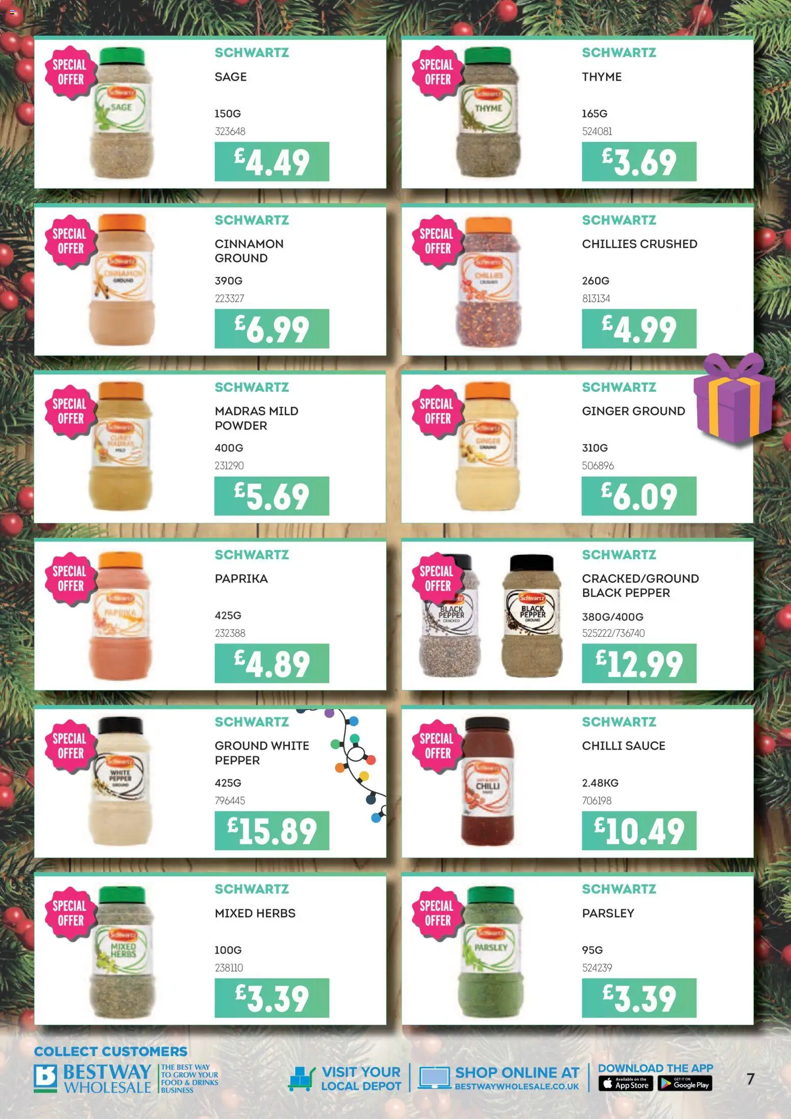 {H1} | Page: 7 | Products: Sauce, Chilli, Powder, Chaussures de ski