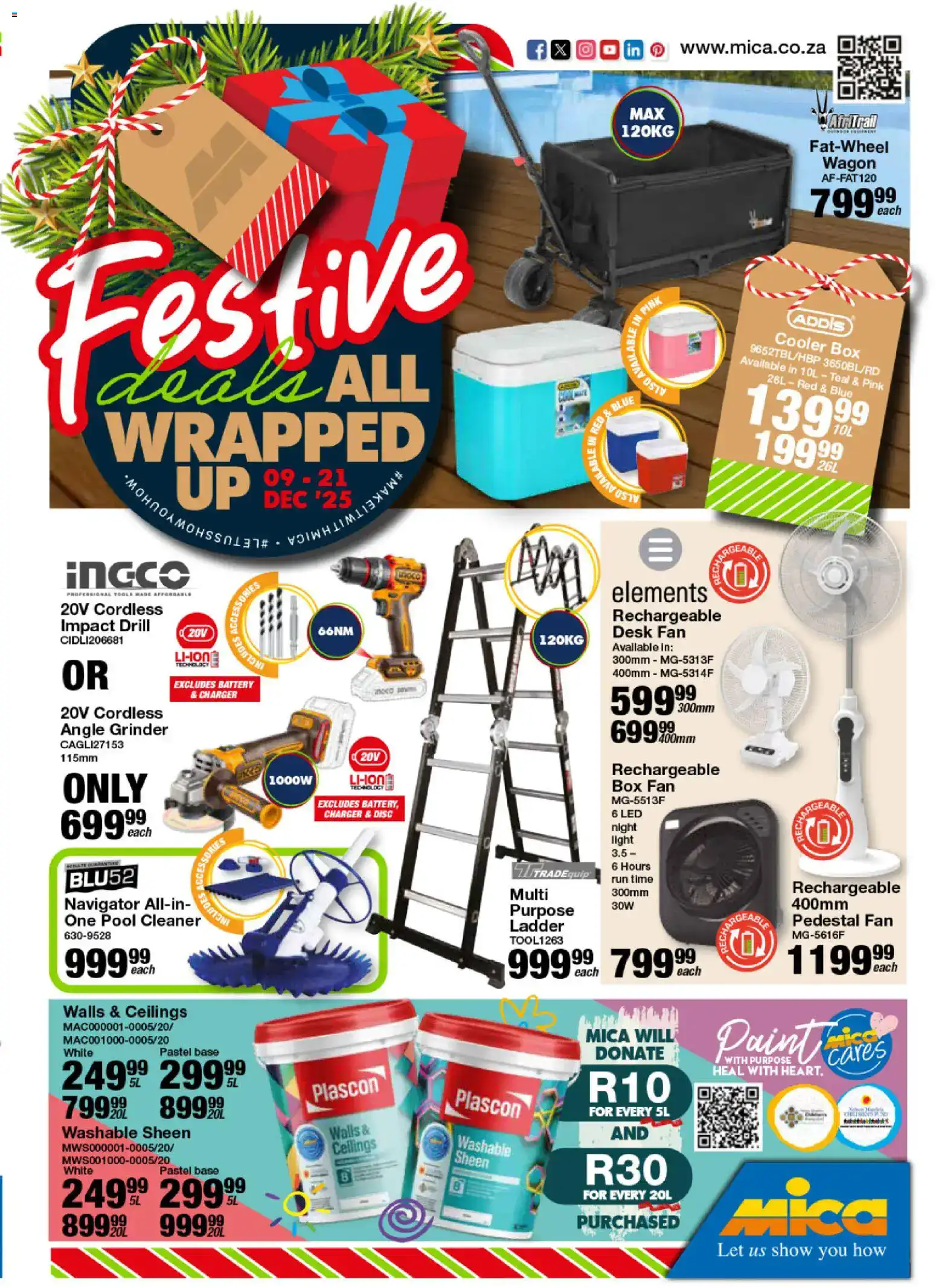 MICA Specials (09/12/2025 – 21/12/2025) Online