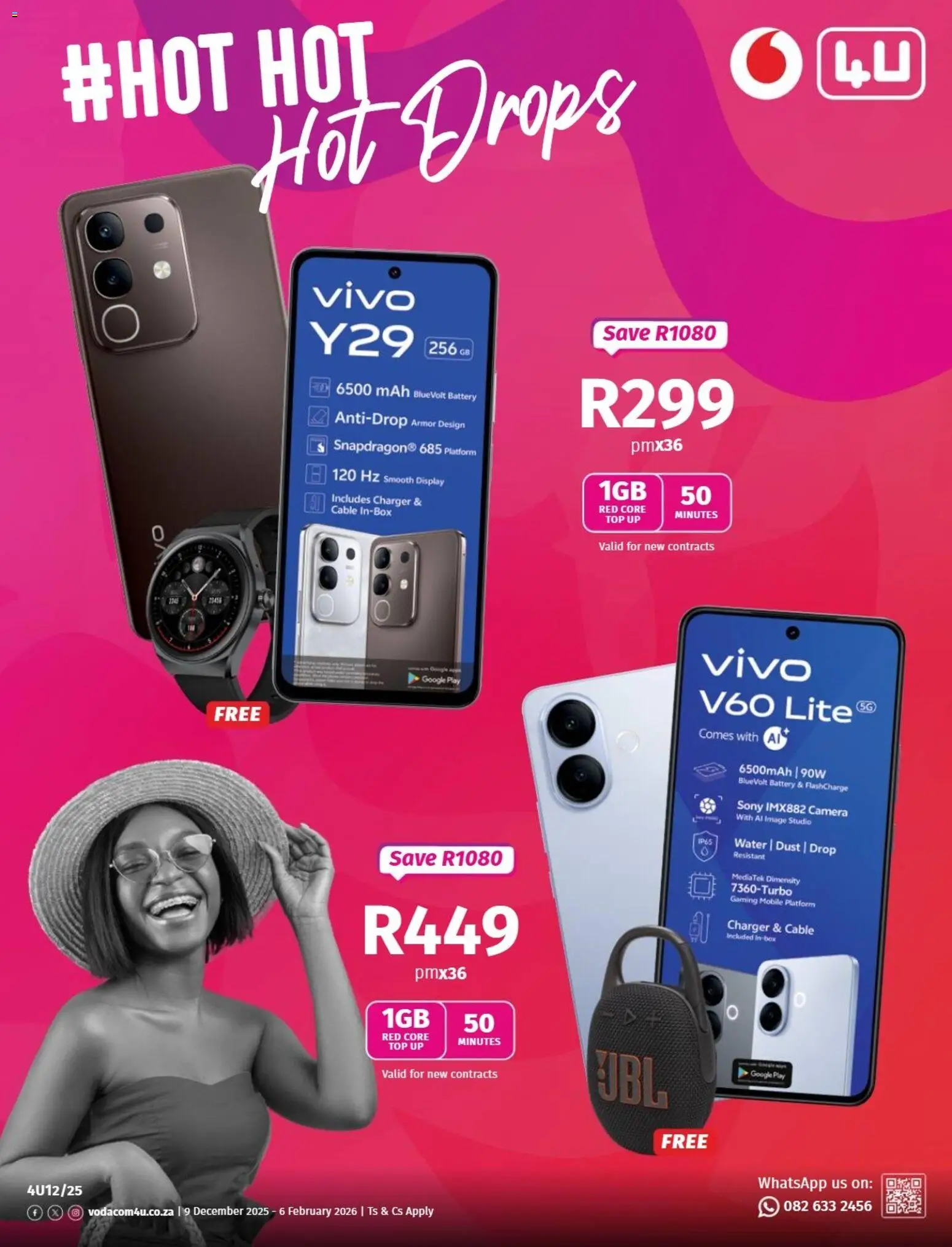 New Vodacom catalogue – valid from 09.12.2025 | Page: 1 | Products: Camera, Cable, Battery, Water New Vodacom catalogue – valid from 09.12.2025 | Page: 1 | Products: Camera, Cable, Battery, Water