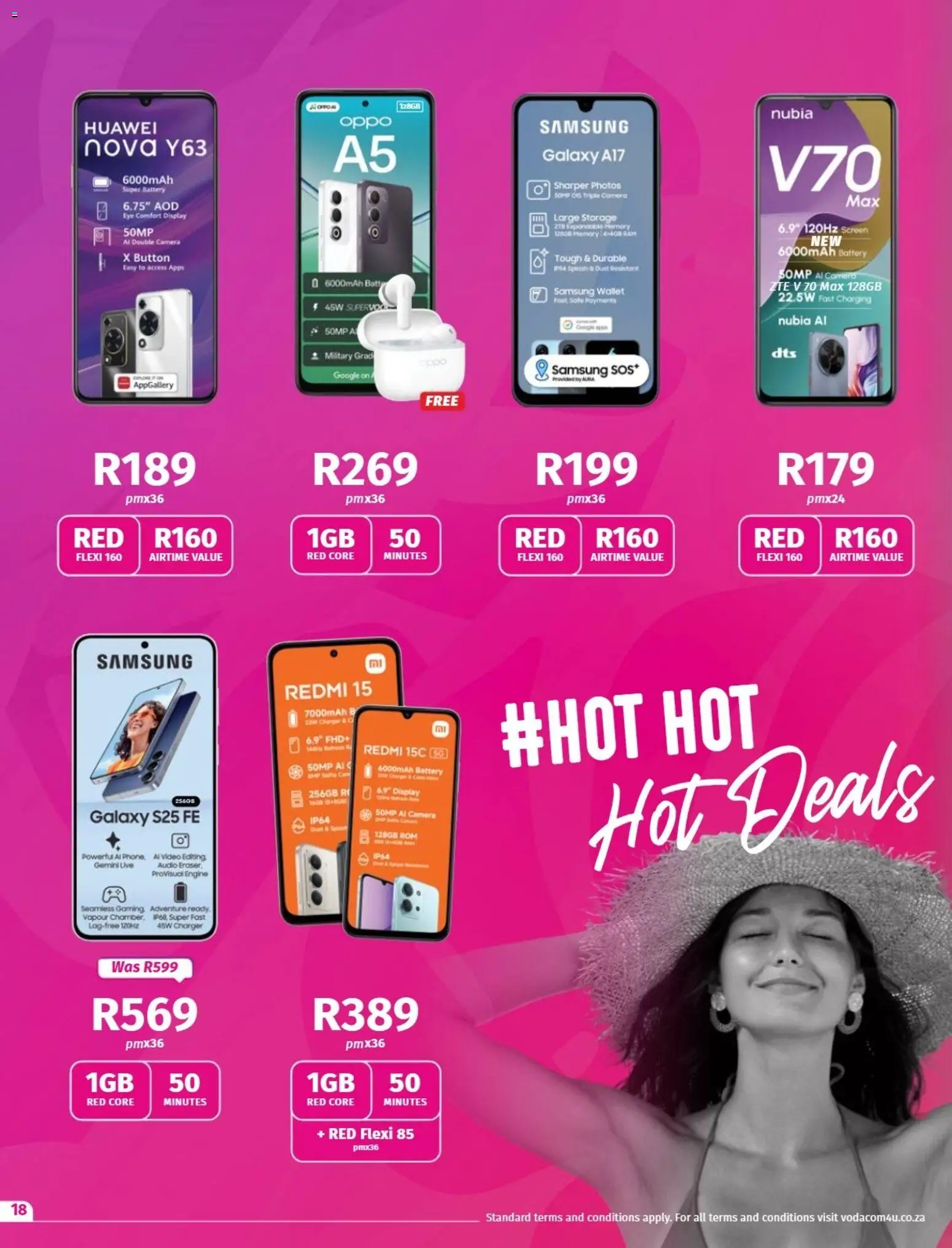 New Vodacom catalogue – valid from 09.12.2025 | Page: 18 | Products: Camera, Audio, Battery, Charger New Vodacom catalogue – valid from 09.12.2025 | Page: 18 | Products: Camera, Audio, Battery, Charger