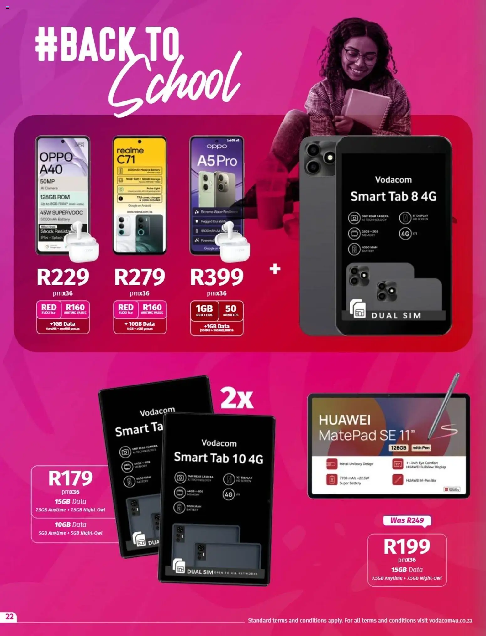 New Vodacom catalogue – valid from 09.12.2025 | Page: 22 | Products: Camera, Battery, Light, Water New Vodacom catalogue – valid from 09.12.2025 | Page: 22 | Products: Camera, Battery, Light, Water