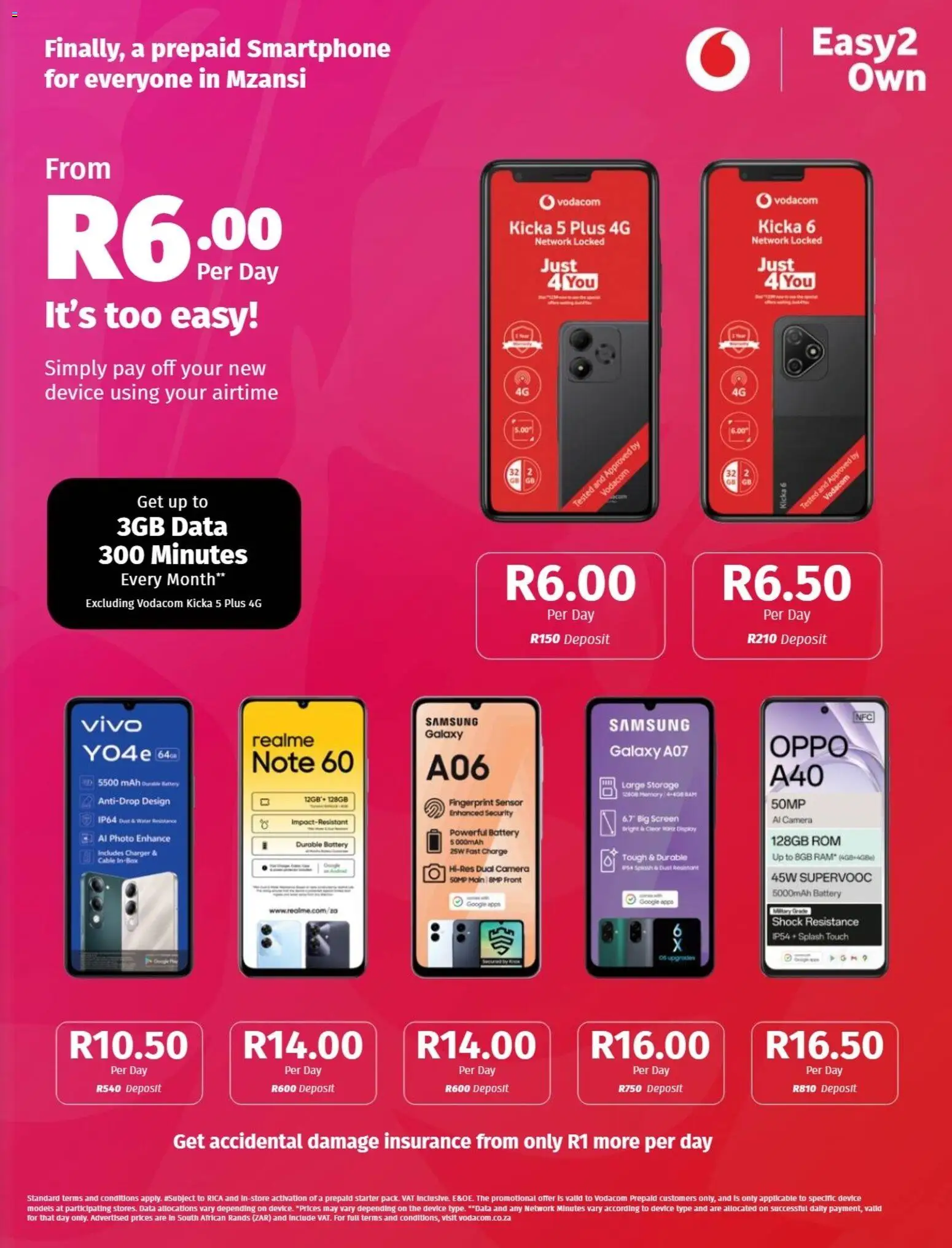 New Vodacom catalogue – valid from 09.12.2025 | Page: 27 | Products: Data, Battery, Charger, Water New Vodacom catalogue – valid from 09.12.2025 | Page: 27 | Products: Data, Battery, Charger, Water