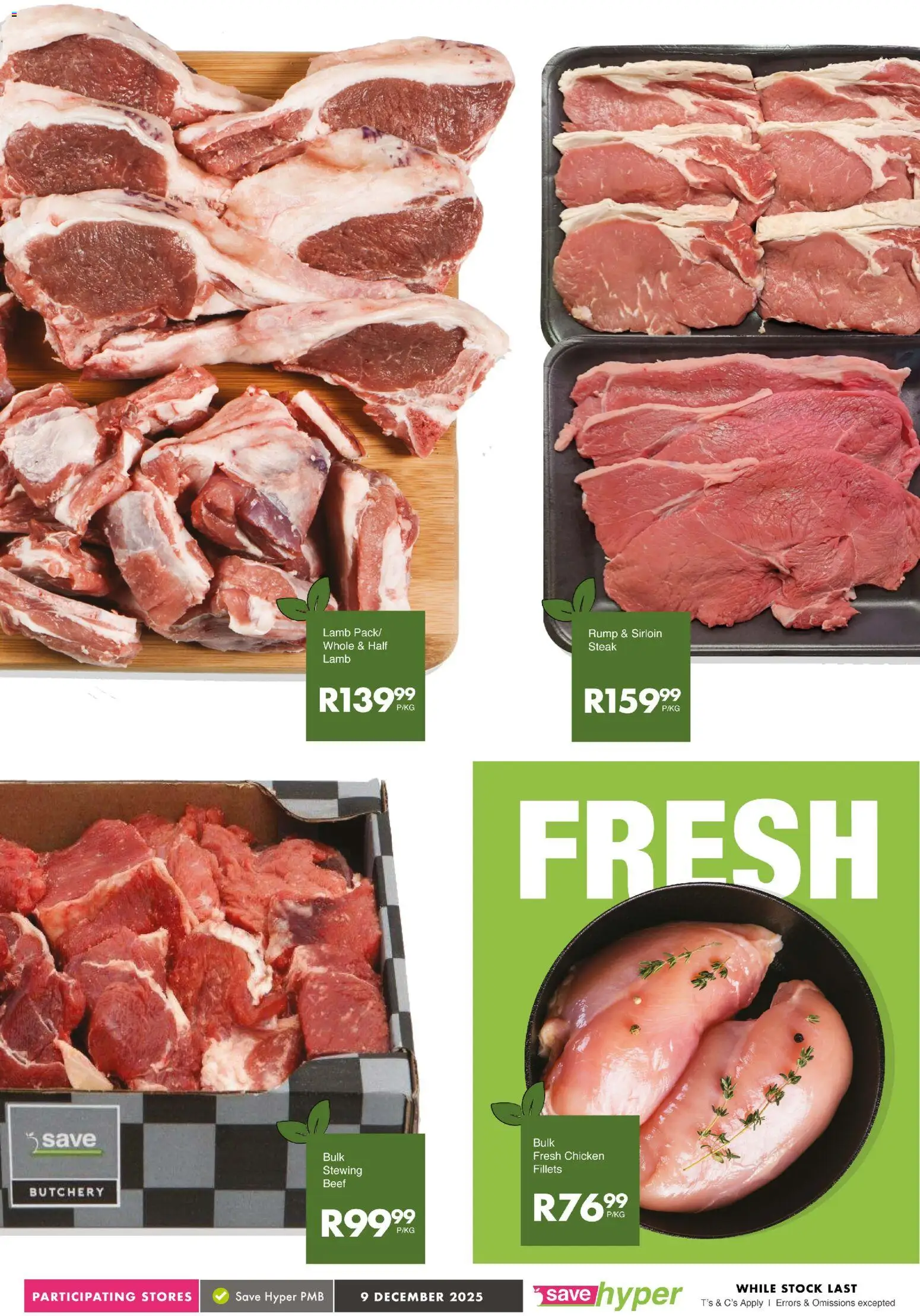 New Save catalogue – valid from 09.12.2025 | Page: 10 | Products: Steak, Chicken, Beef, Stock New Save catalogue – valid from 09.12.2025 | Page: 10 | Products: Steak, Chicken, Beef, Stock